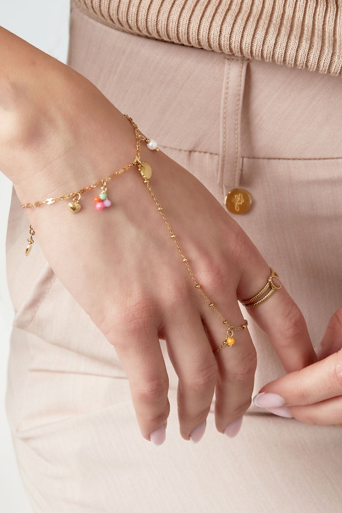 Strandarmband mit Charms