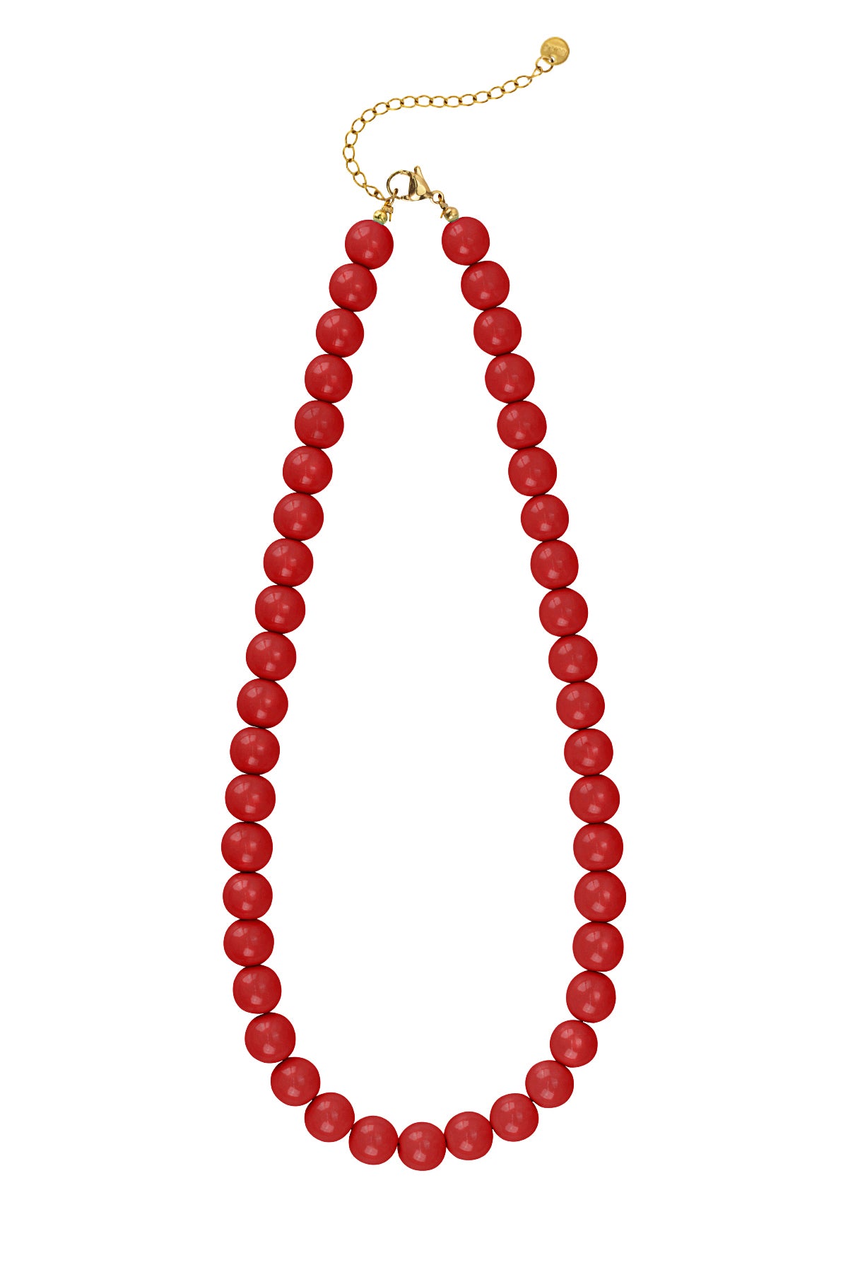 Halskette mit mittelgroßen Perlen-10mm