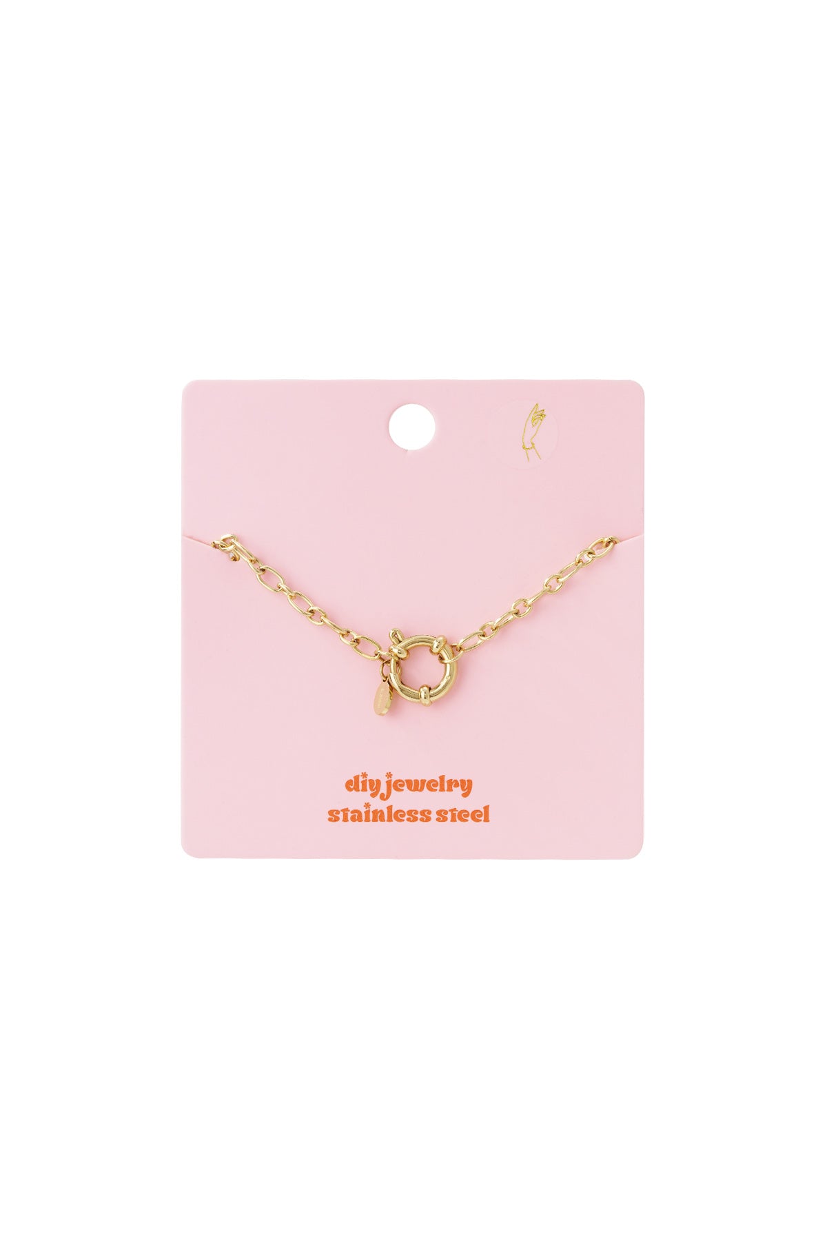 Edelstahl Kette Armbänder Kette DIY Täglich Einfache Serie frauen schmuck