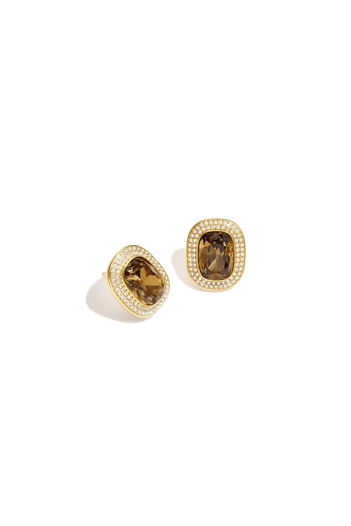 Elegante Edelstahl-Ohrstecker in geometrischer Form – Luxus-Kollektion für jeden Tag – Damenschmuck
