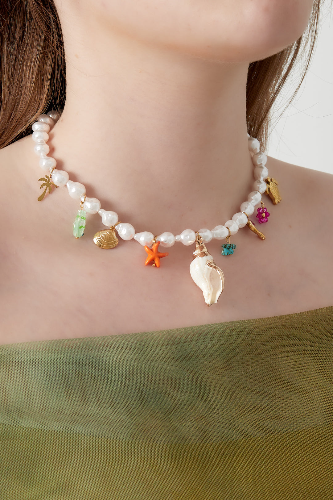 Strand Charms Halskette