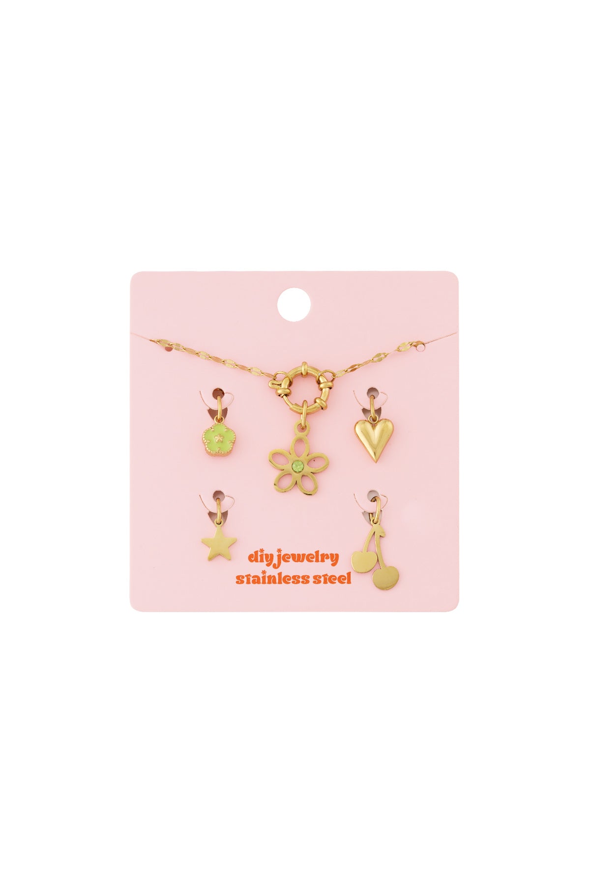 Detailliertes Blumen-DIY-Armband