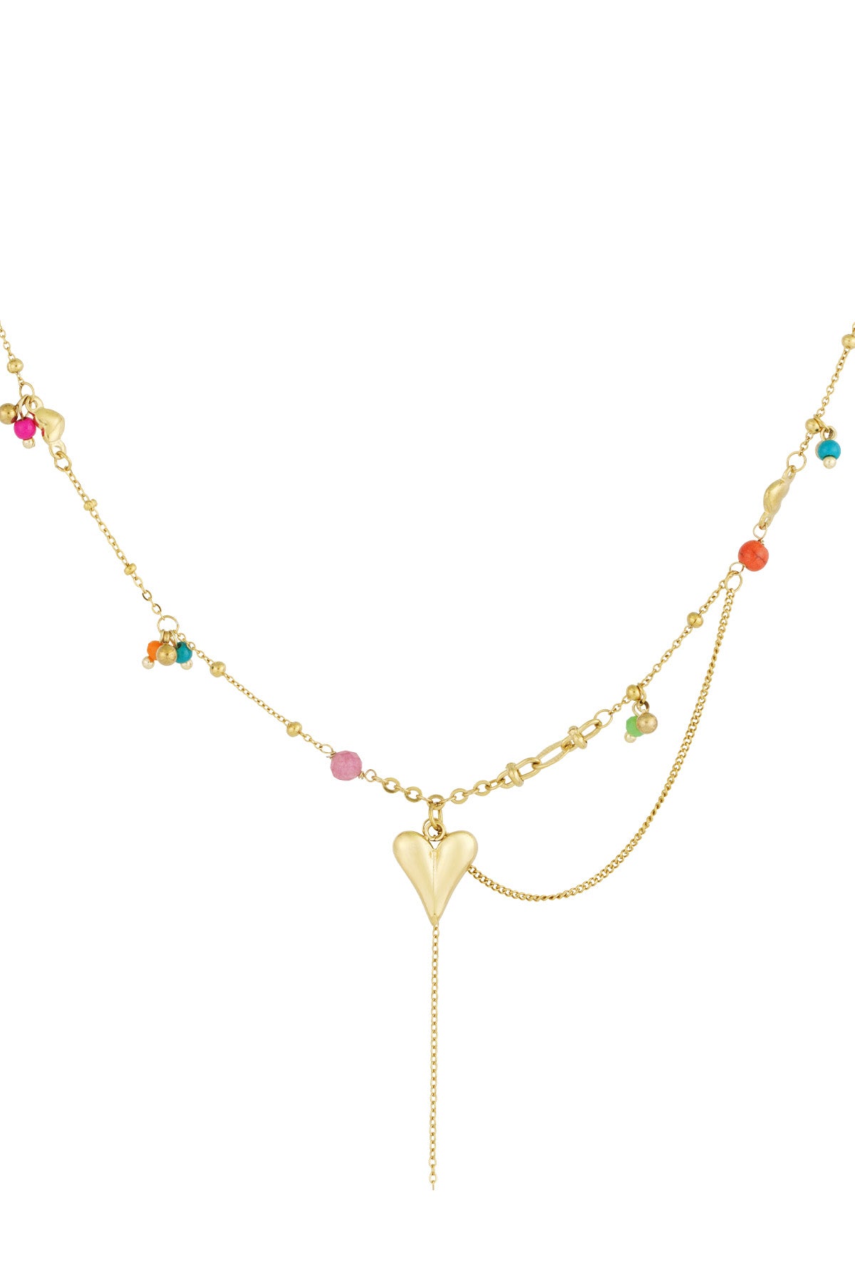Halskette Love Party - Goldfarben