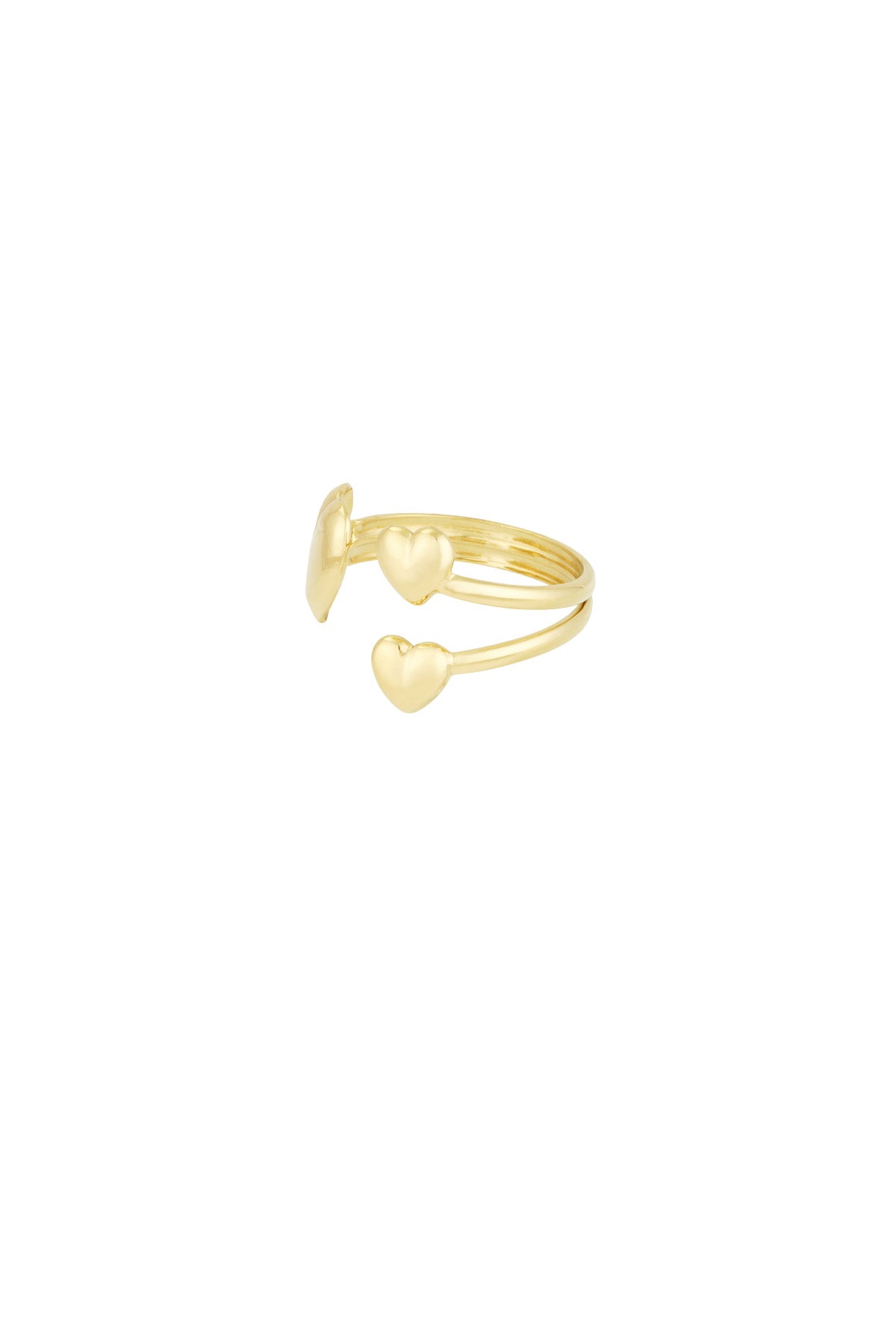 Herz-Trio-Ring