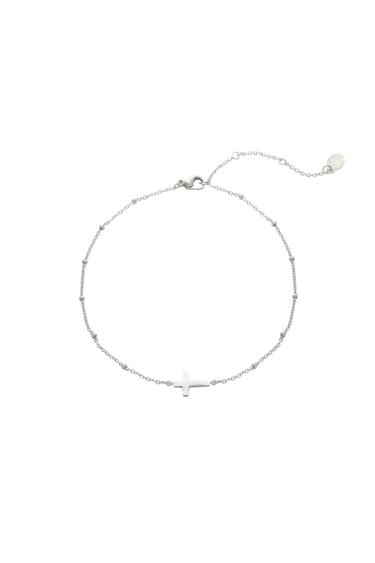Armband Classic Cross Goldfarbe Edelstahl