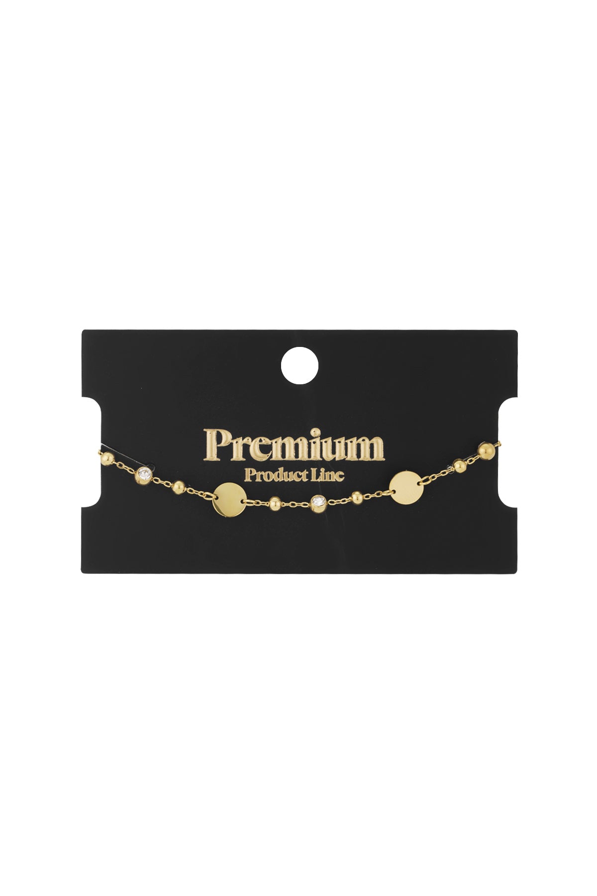 Rundes Partyarmband mit Steinen