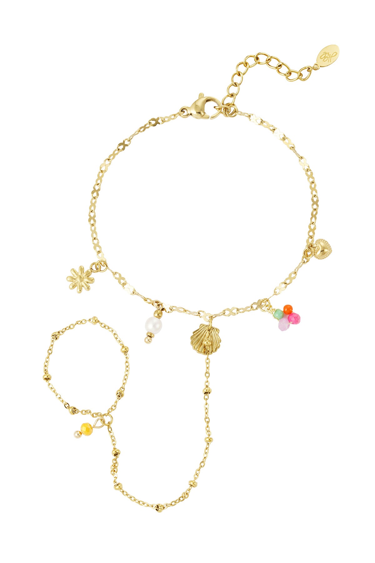 Strandarmband mit Charms