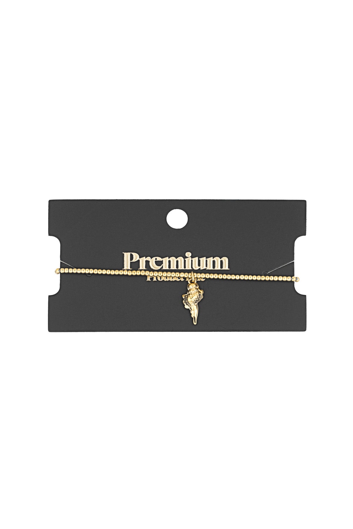 Einfaches Muschelarmband