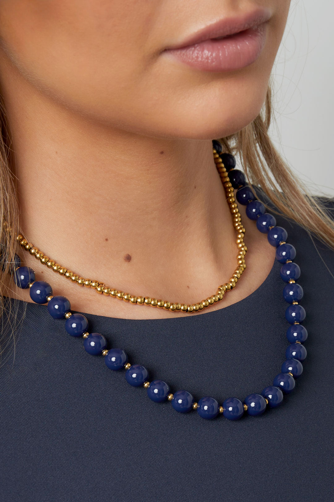 Acryl Perlen Halsketten Perlen Casual Einfache Serie frauen schmuck