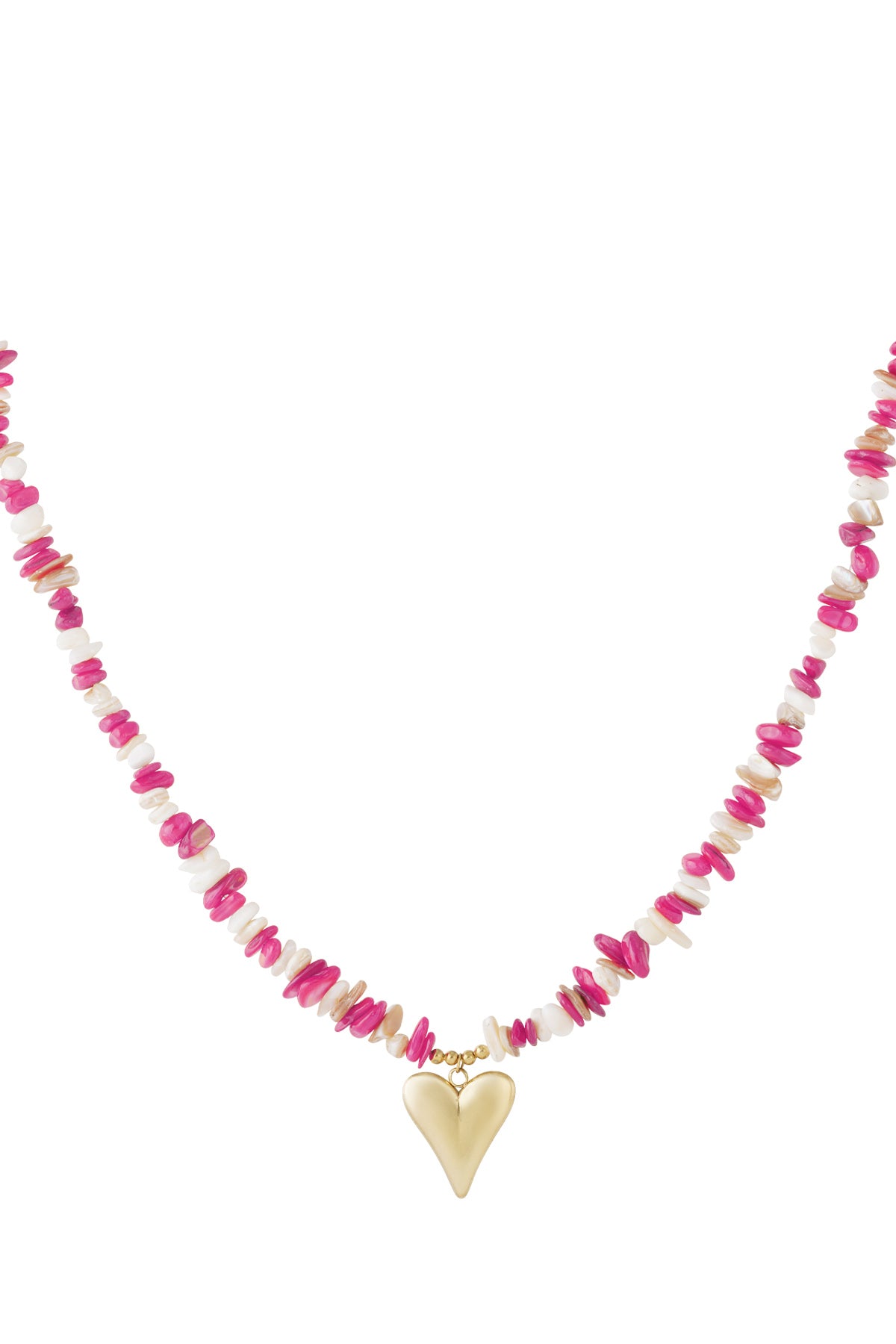 Edelstahl Anhänger Halsketten Herz Casual Täglich Einfache Serie Damen Schmuck