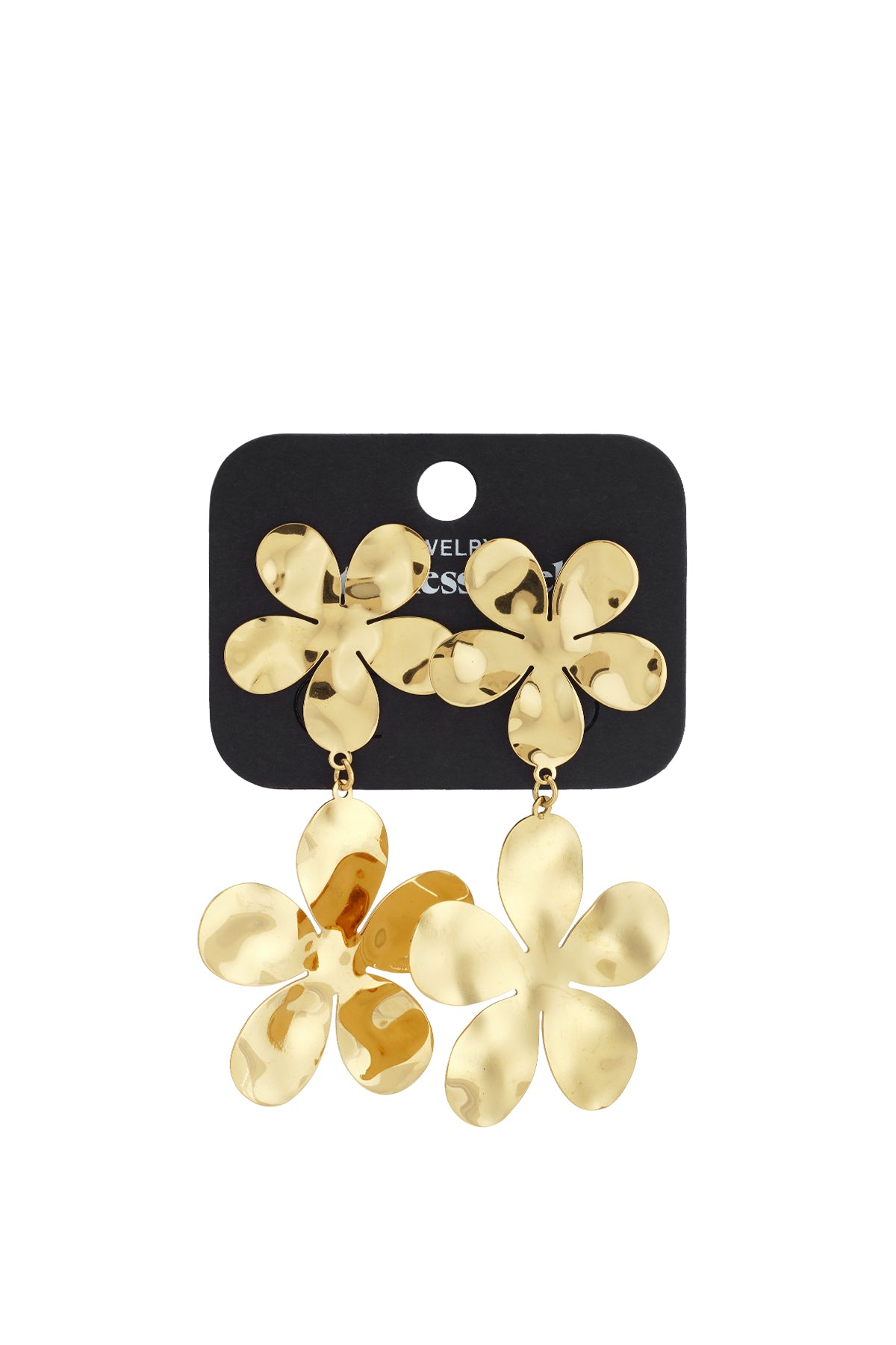 Edelstahl Tropfen Ohrringe Blume Casual Täglich Einfache Serie frauen schmuck