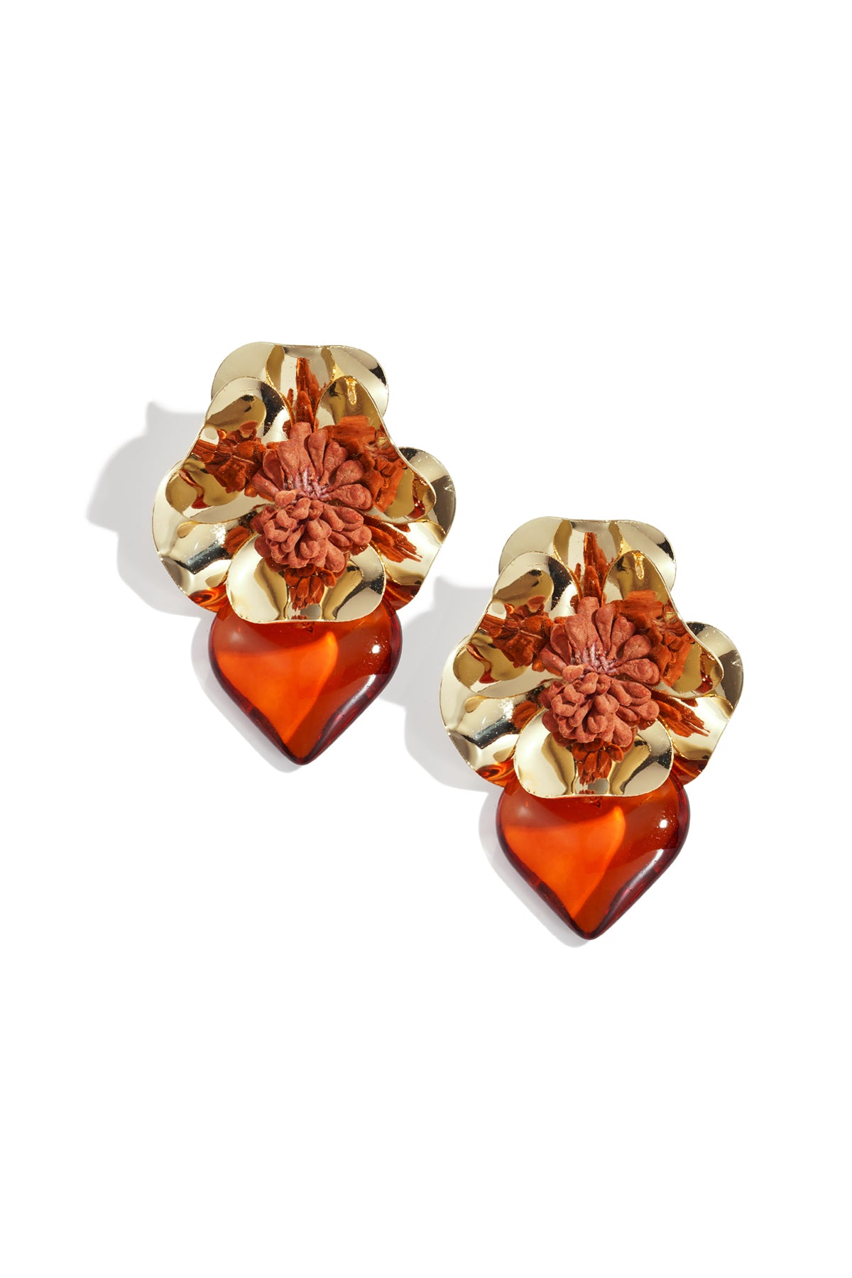 Eisen Tropfen Ohrringe Blume Täglich Ethnische Serie frauen schmuck