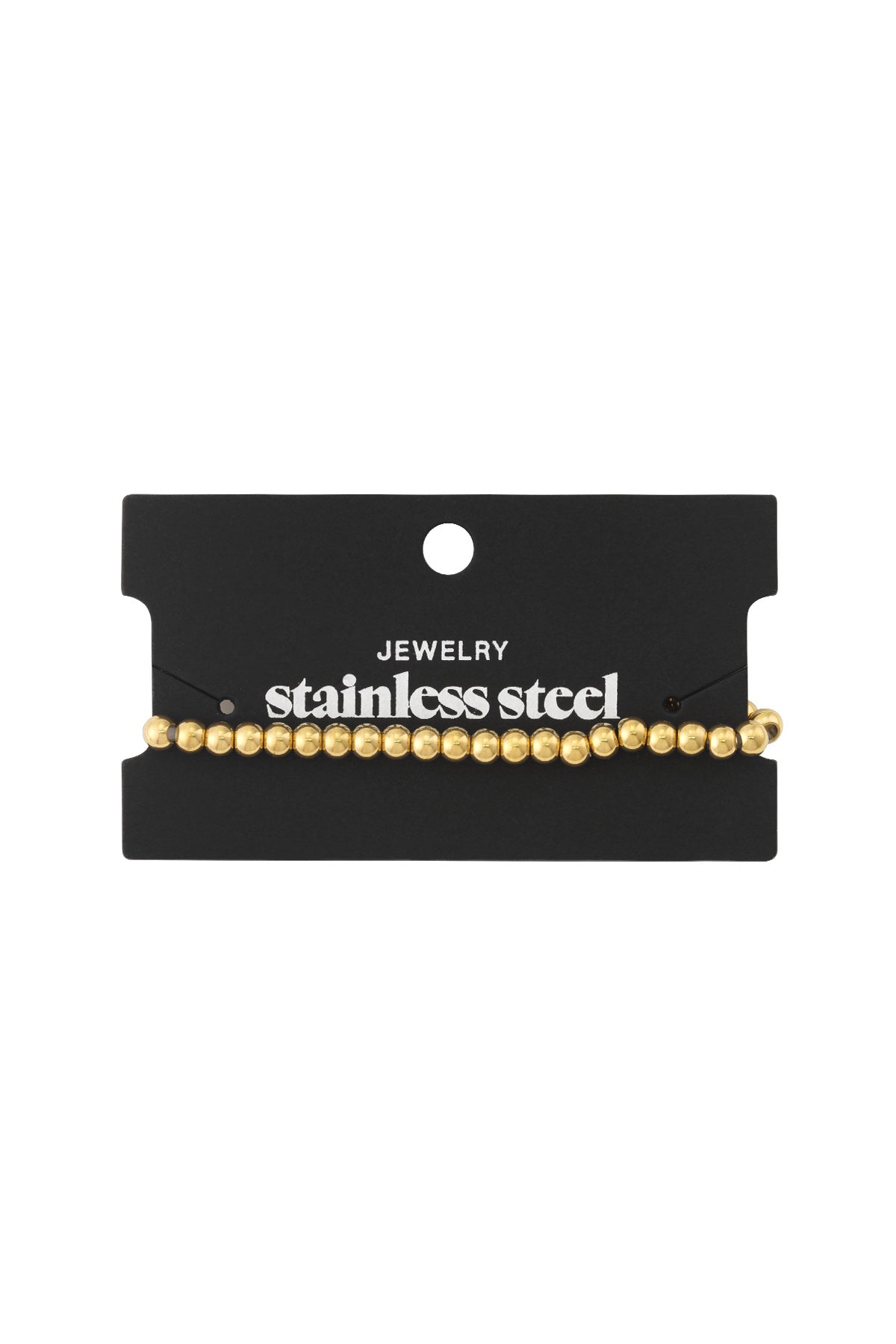 Armbänder aus massiven Perlen - 5 mm