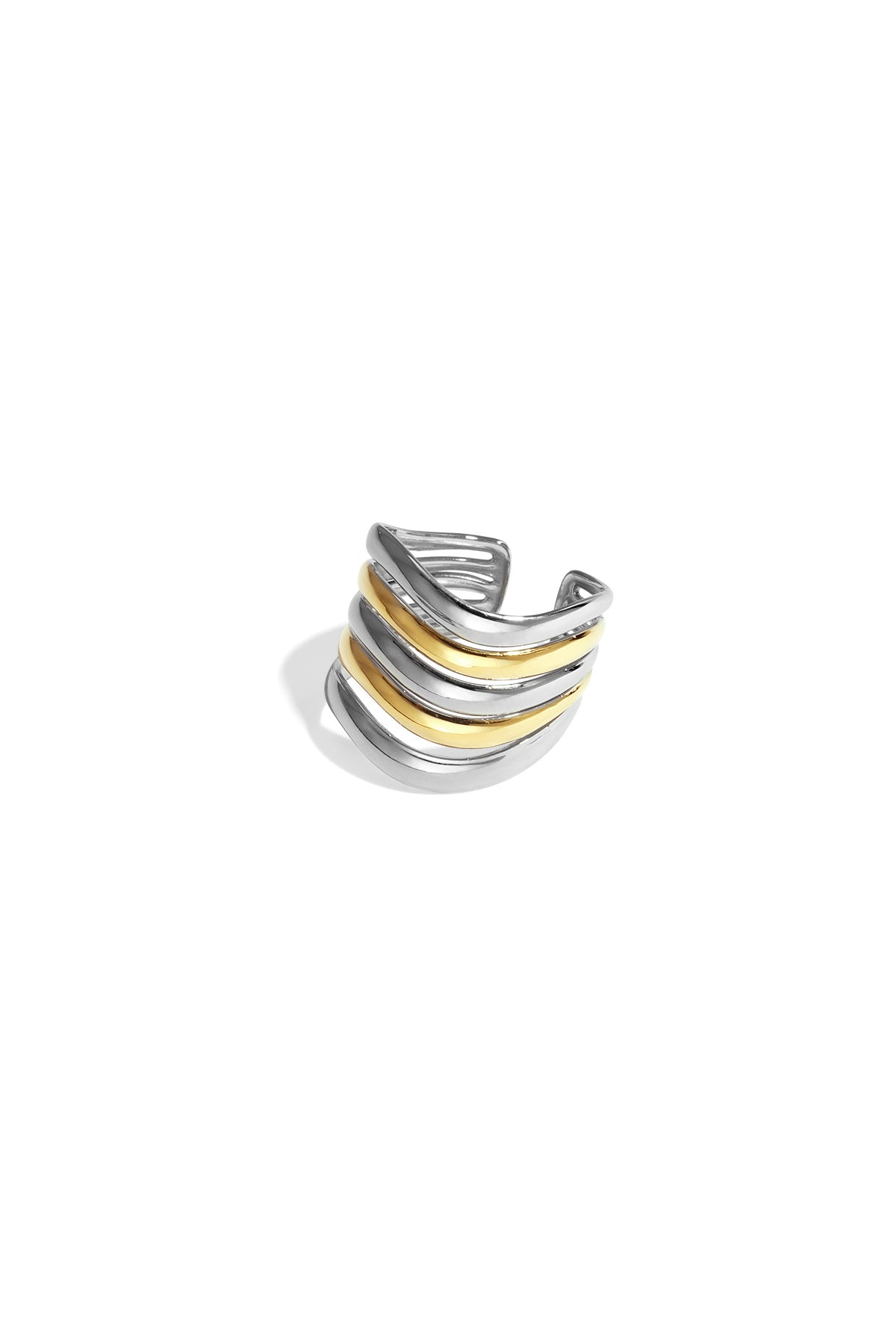 Ring mehrlagig bicolor
