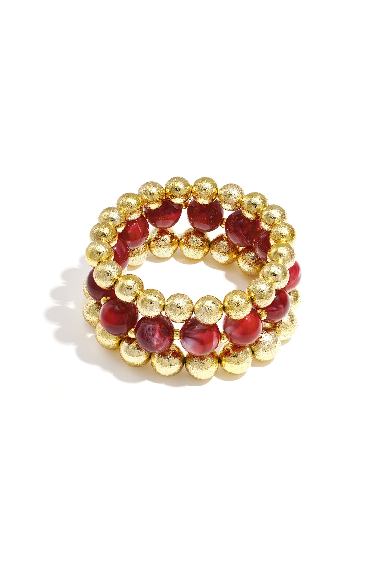 Armbandset mit 3 Perlen