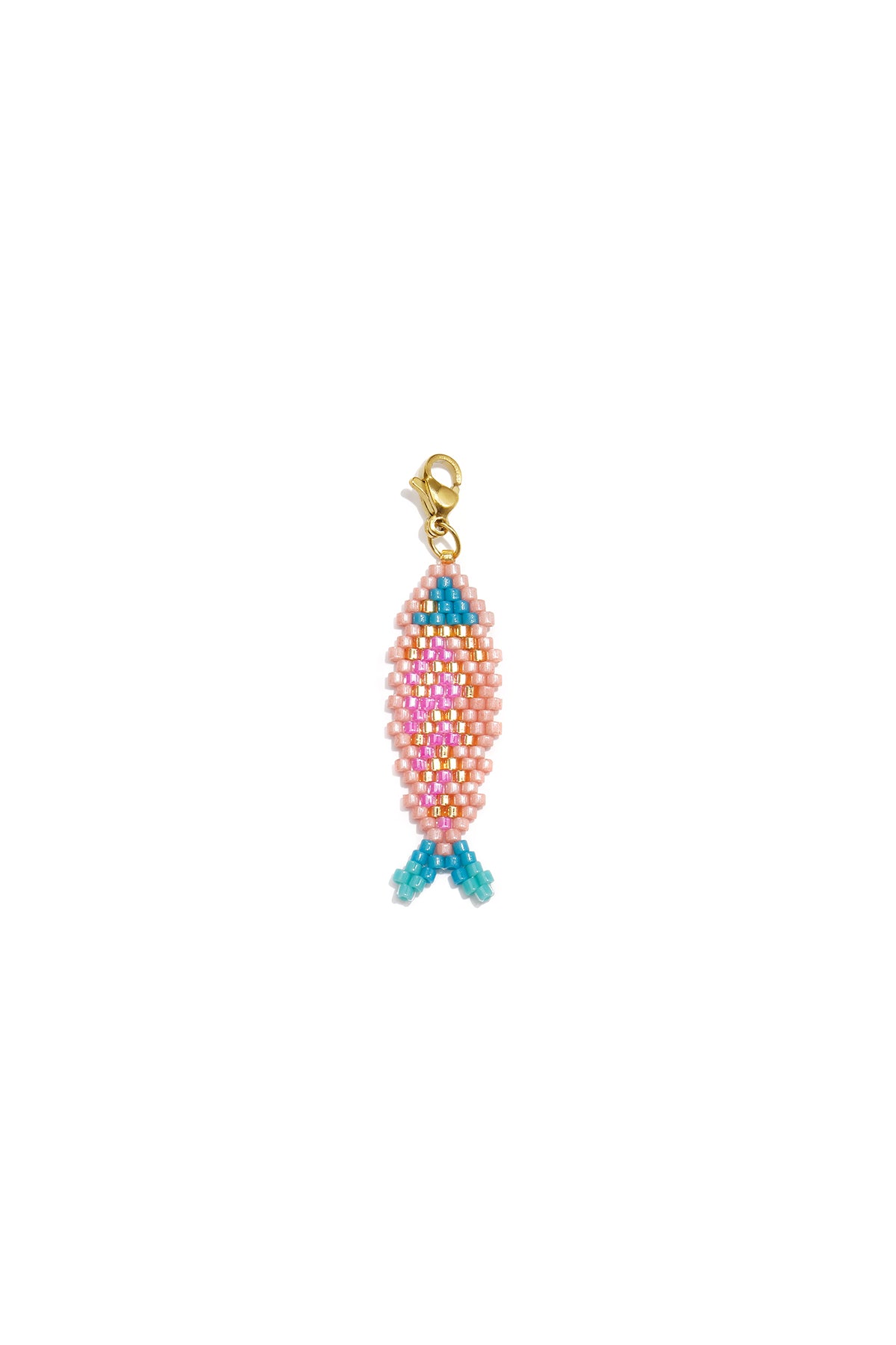 Schmuckanhänger aus Glas, Fischmotiv, Urlaubs-/Strandmotiv, romantische Serie, Damenschmuck