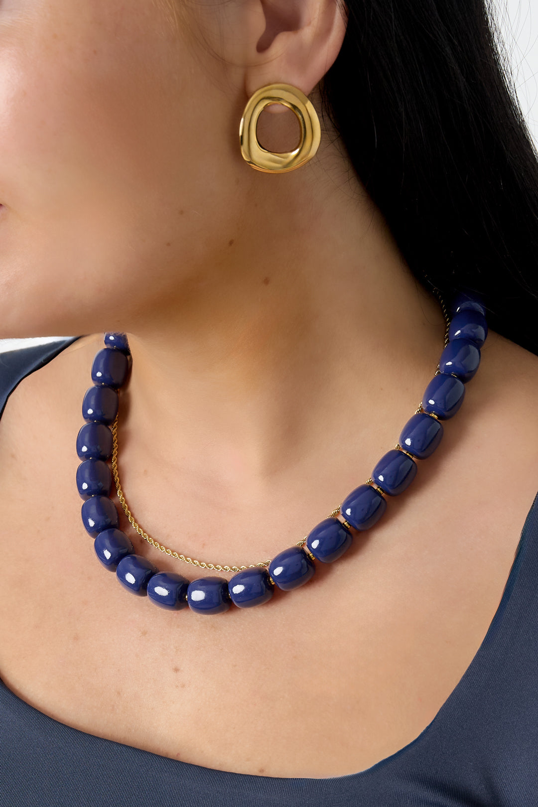 Acryl Perlen Halsketten Perlen Casual Täglich Einfache Serie frauen schmuck