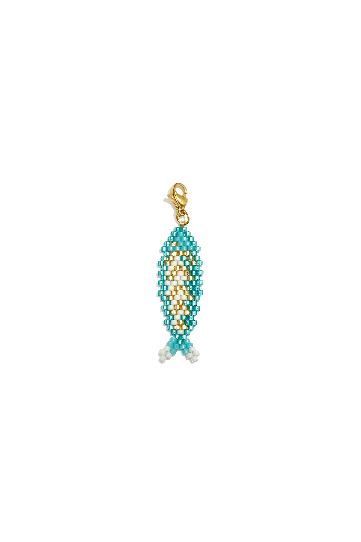 Schmuckanhänger aus Glas, Fischmotiv, Urlaubs-/Strandmotiv, romantische Serie, Damenschmuck