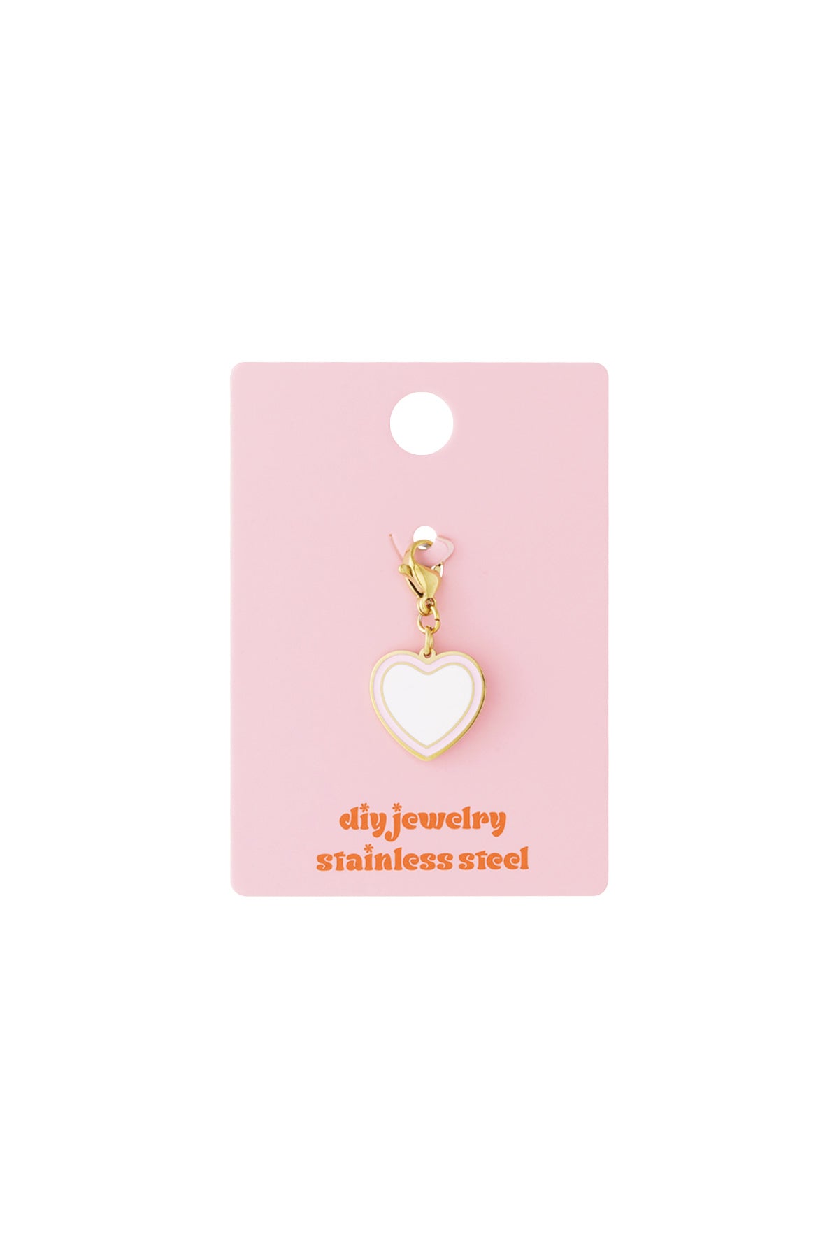 Edelstahl Schmuck Charms Herz Casual Täglich Einfache Serie frauen schmuck