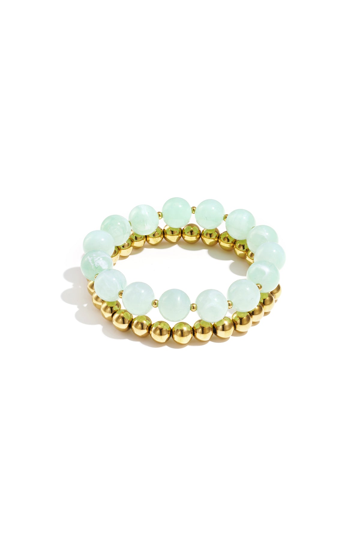 Armbandset mit runden Perlen