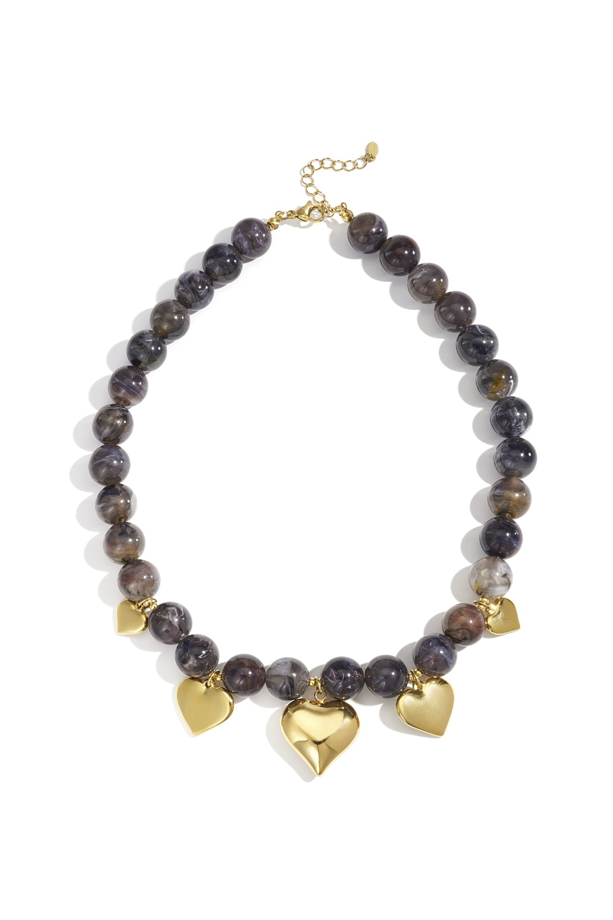 Acryl Perlen Halsketten Herz Casual Täglich Ethnische Serie frauen schmuck