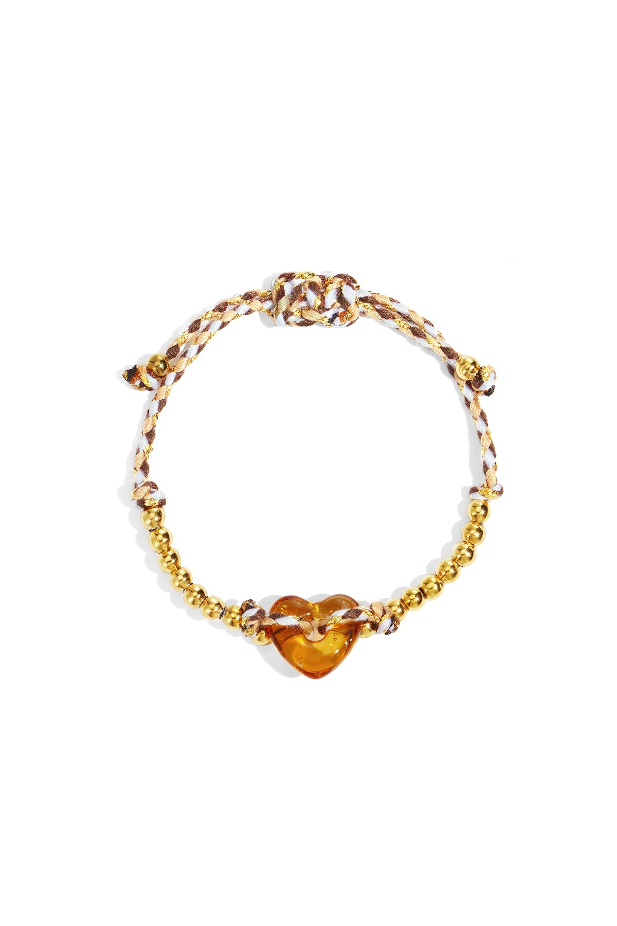 Polyester Perlenarmbänder Herz Casual Täglich Einfache Serie Damenschmuck