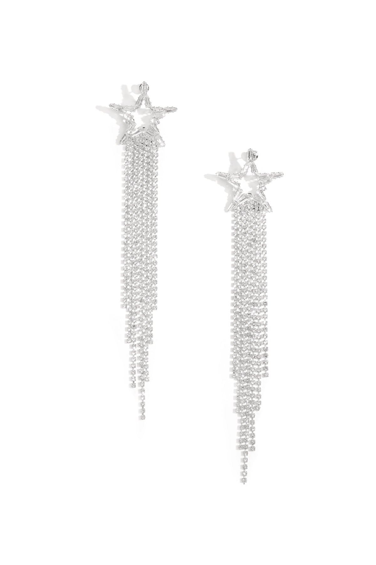 Kupfer Baumeln Ohrringe Stern Elegante Weihnachten Luxuriöse Serie frauen schmuck