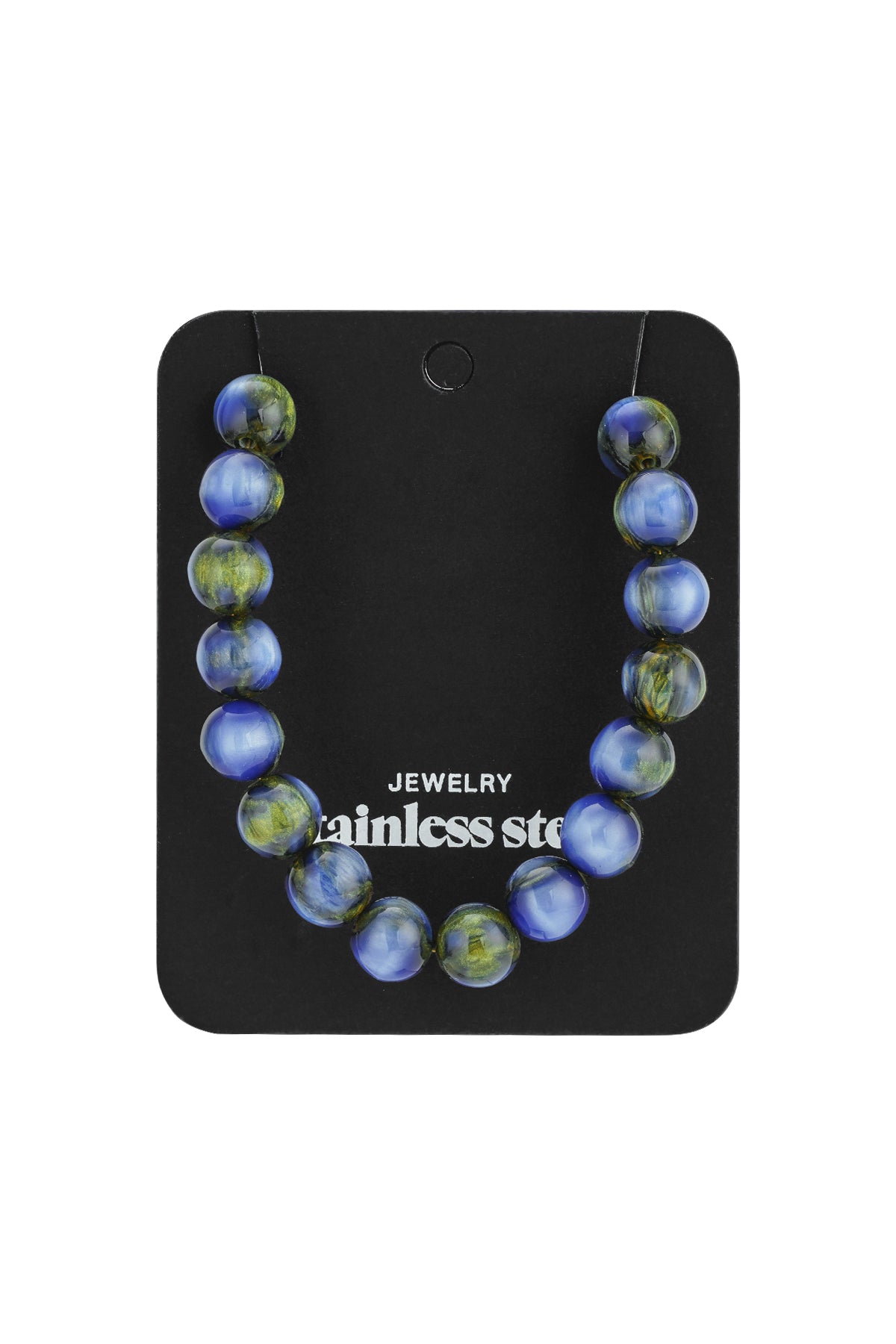 Perlenkette mit verblasstem Design - 12mm