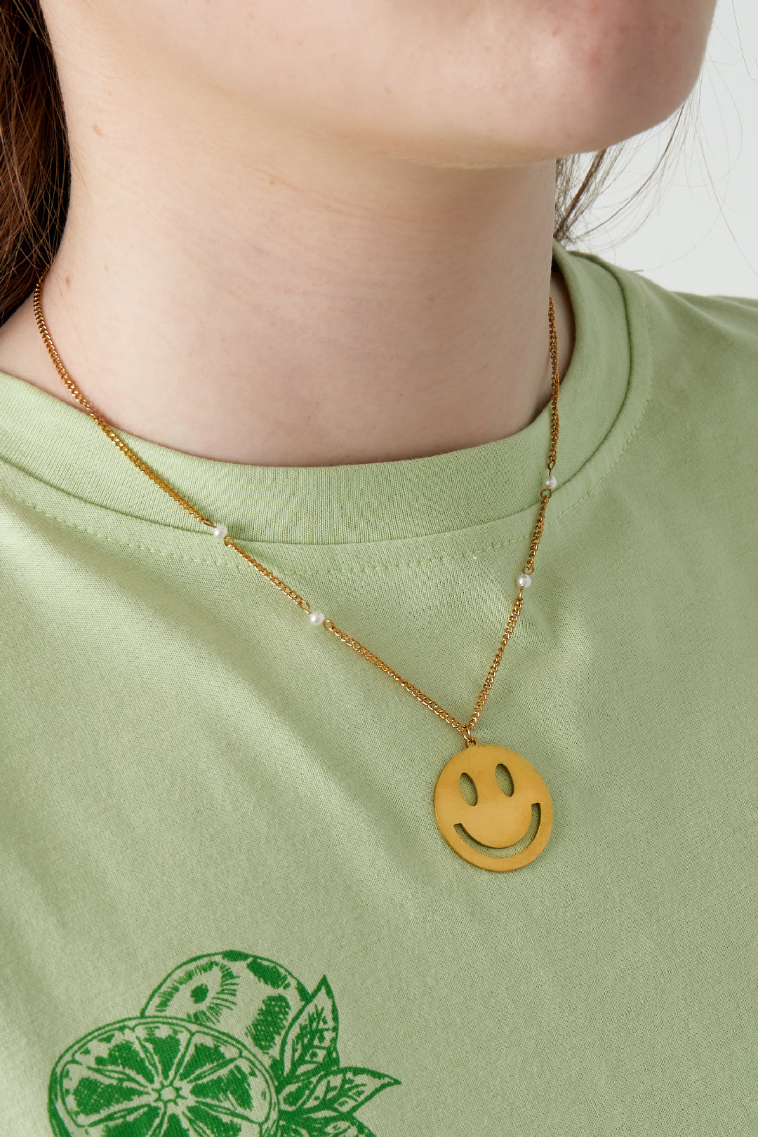 Smiley-Halskette