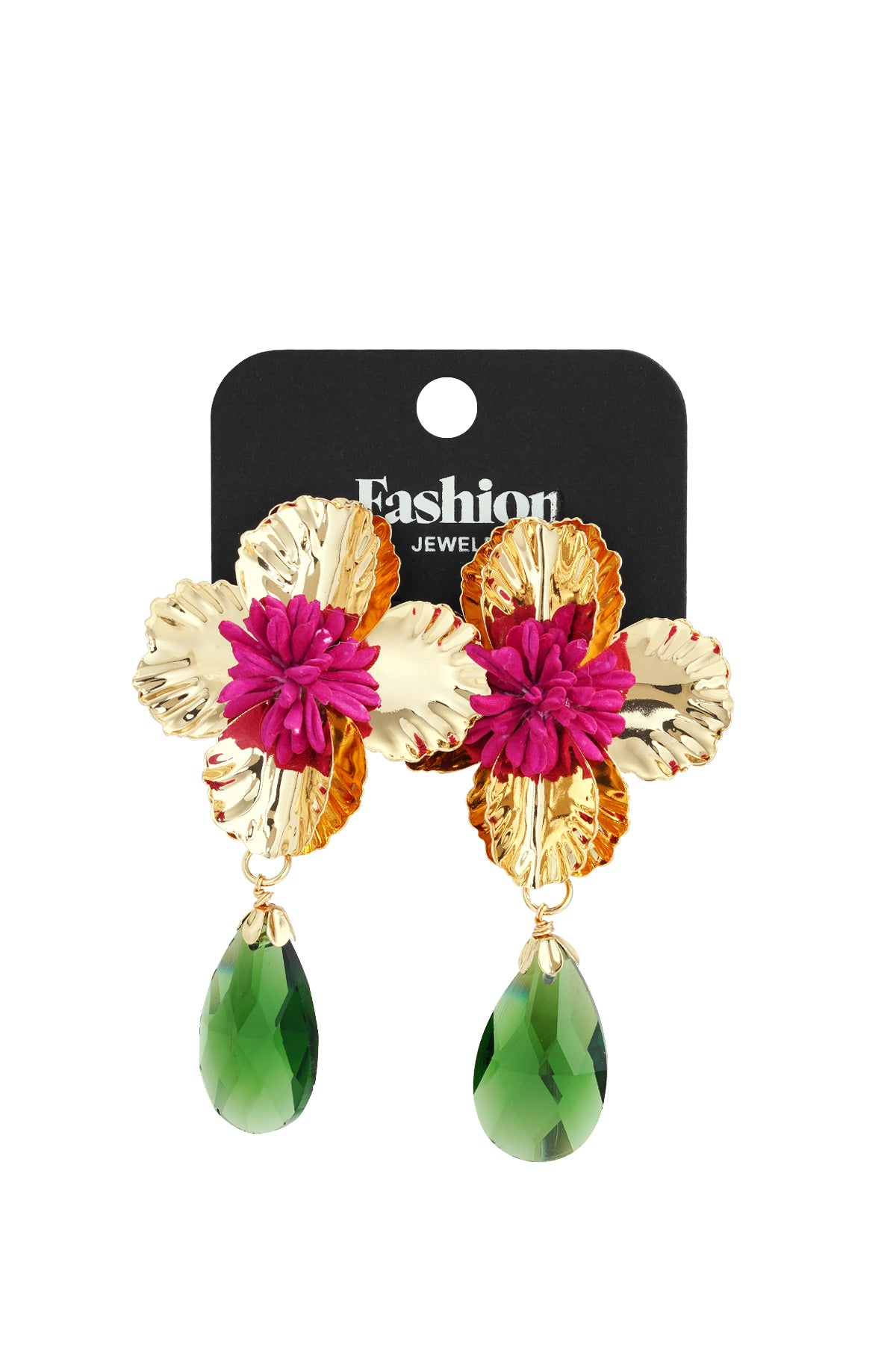 Eisen Tropfen Ohrringe Blume Urlaub Luxuriöse Serie frauen schmuck