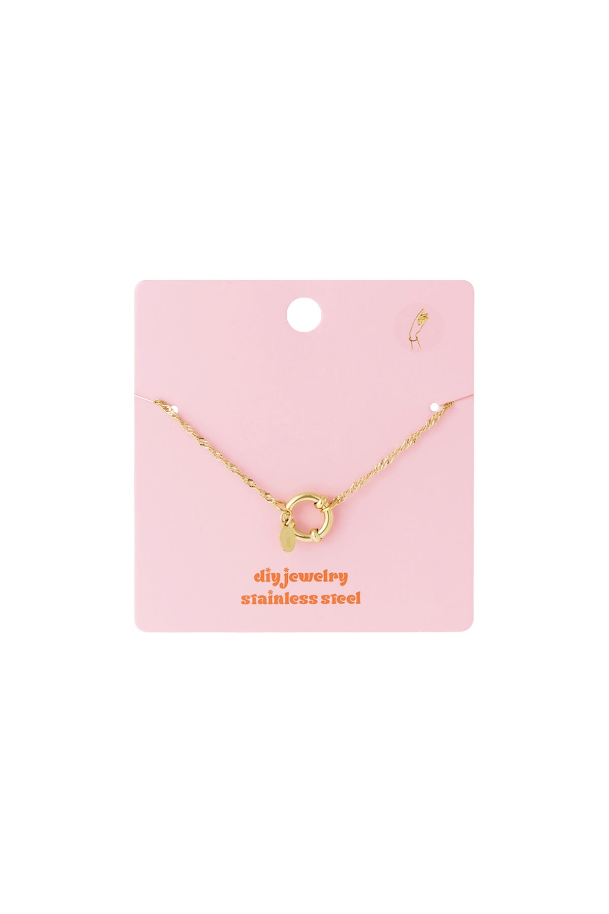 Edelstahl Kette Armbänder Kette DIY Täglich Einfache Serie frauen schmuck