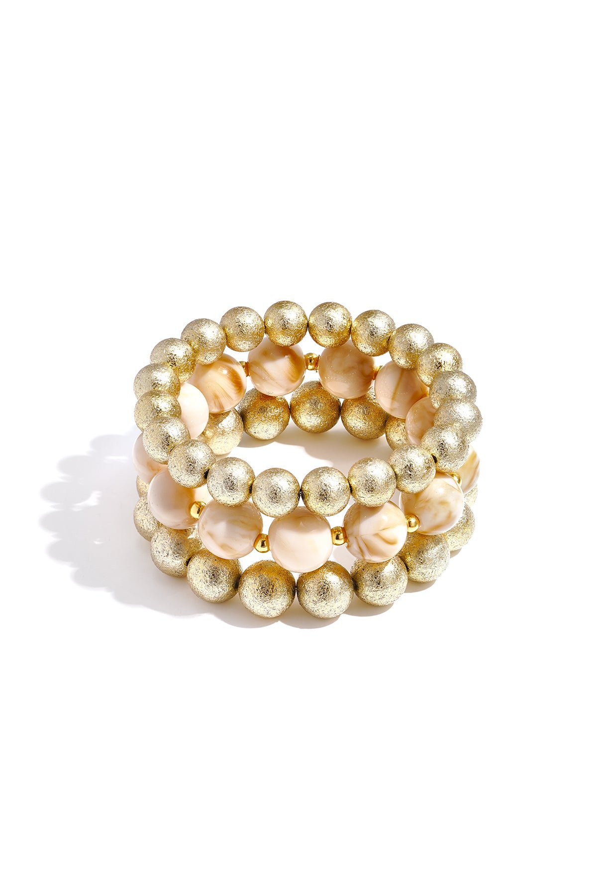 Armbandset mit 3 Perlen