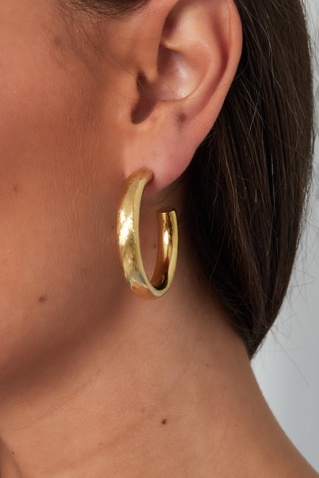 Creolen unregelmäßige Form Casual Daily Simple Series Damenschmuck