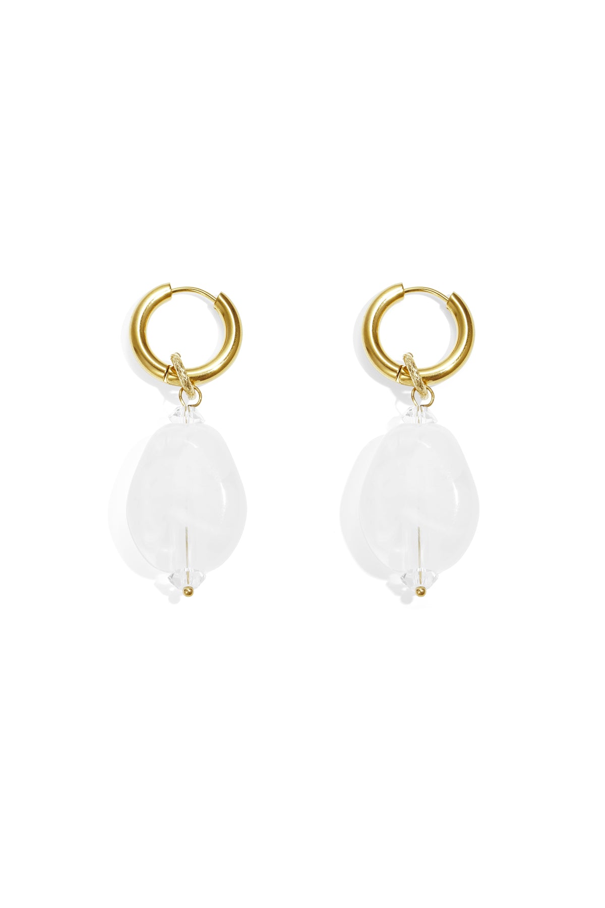 Ohrringe mit asymmetrischer Perle