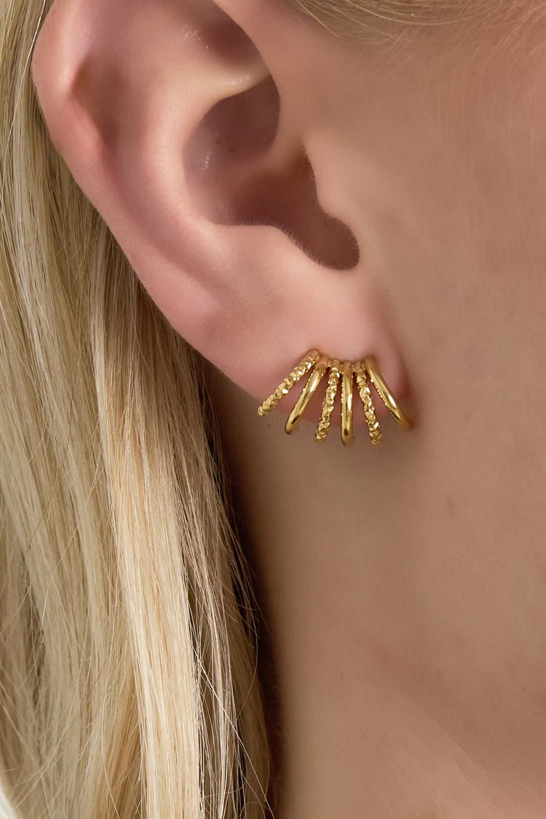 Edelstahl Ohrstecker Geometrisch Casual Daily Simple Serie Damenschmuck
