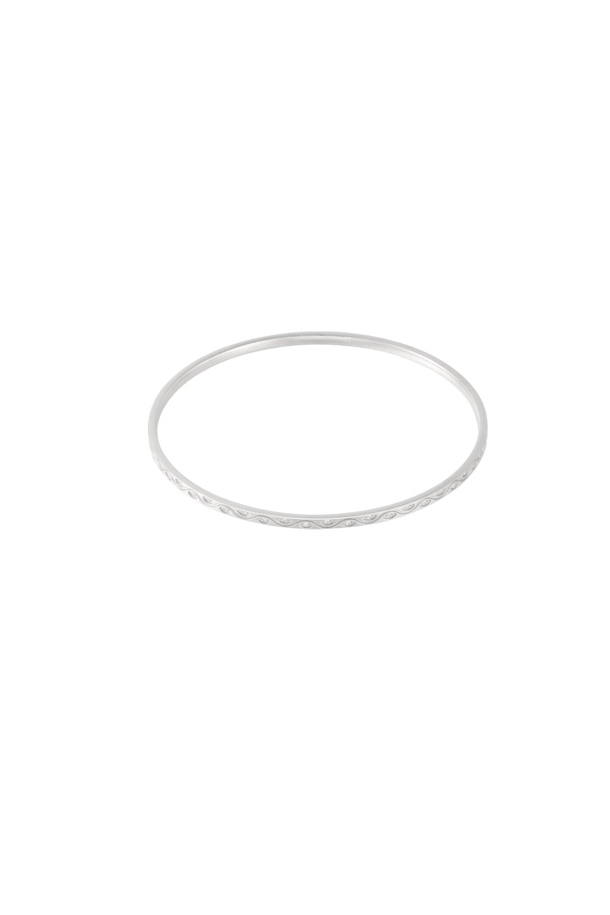 Edelstahl Armreifen Geometrische Casual Täglichen Einfache Serie frauen schmuck