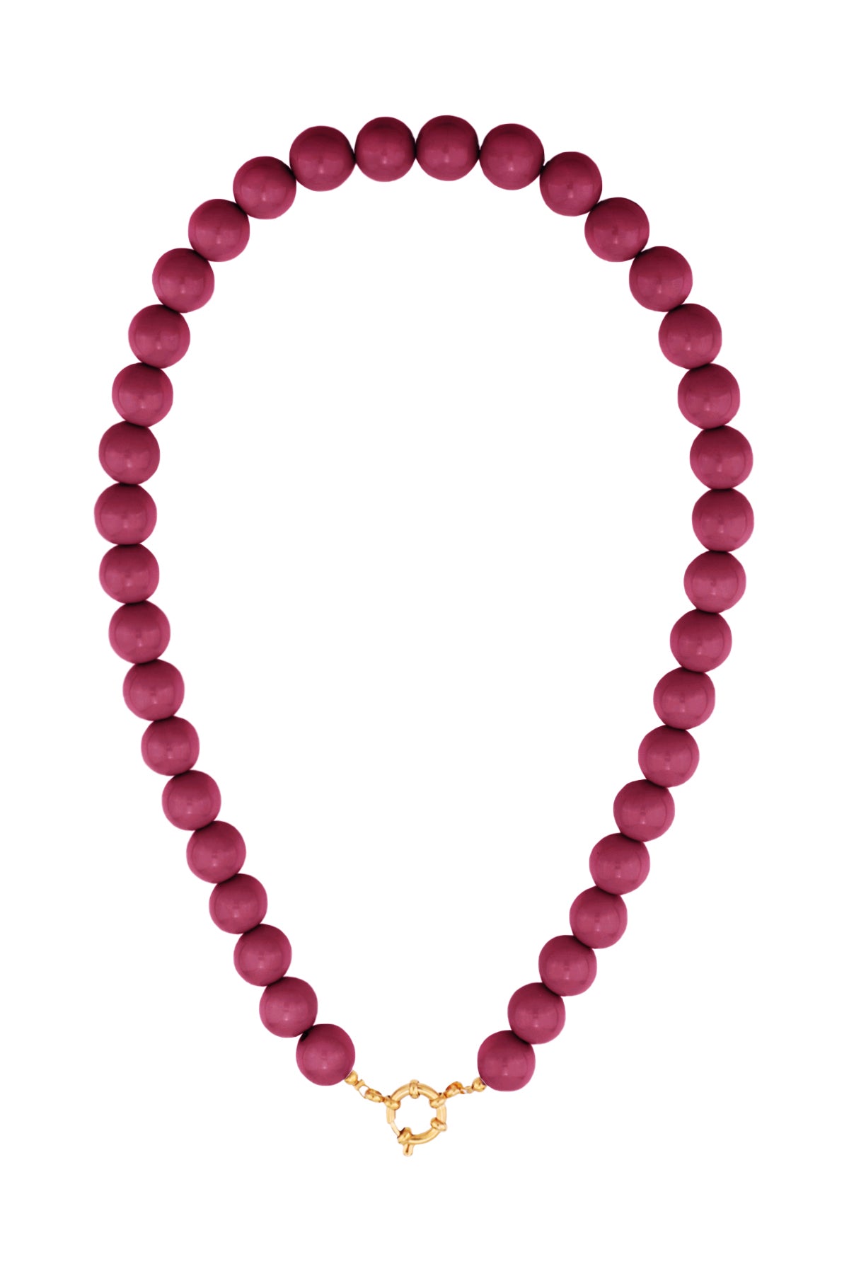 Perlenkette mit Vorderverschluss – 12 mm