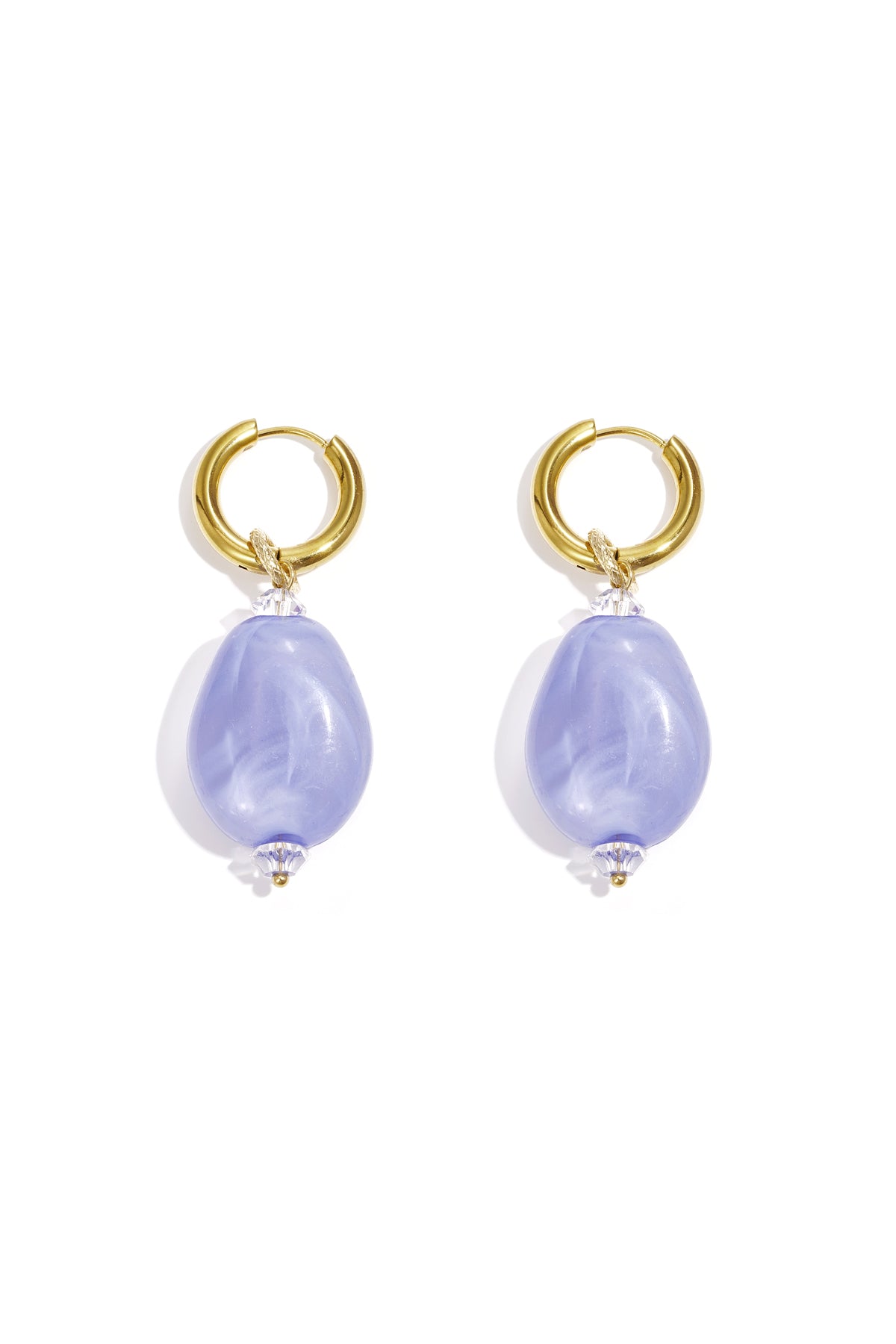 Ohrringe mit asymmetrischer Perle