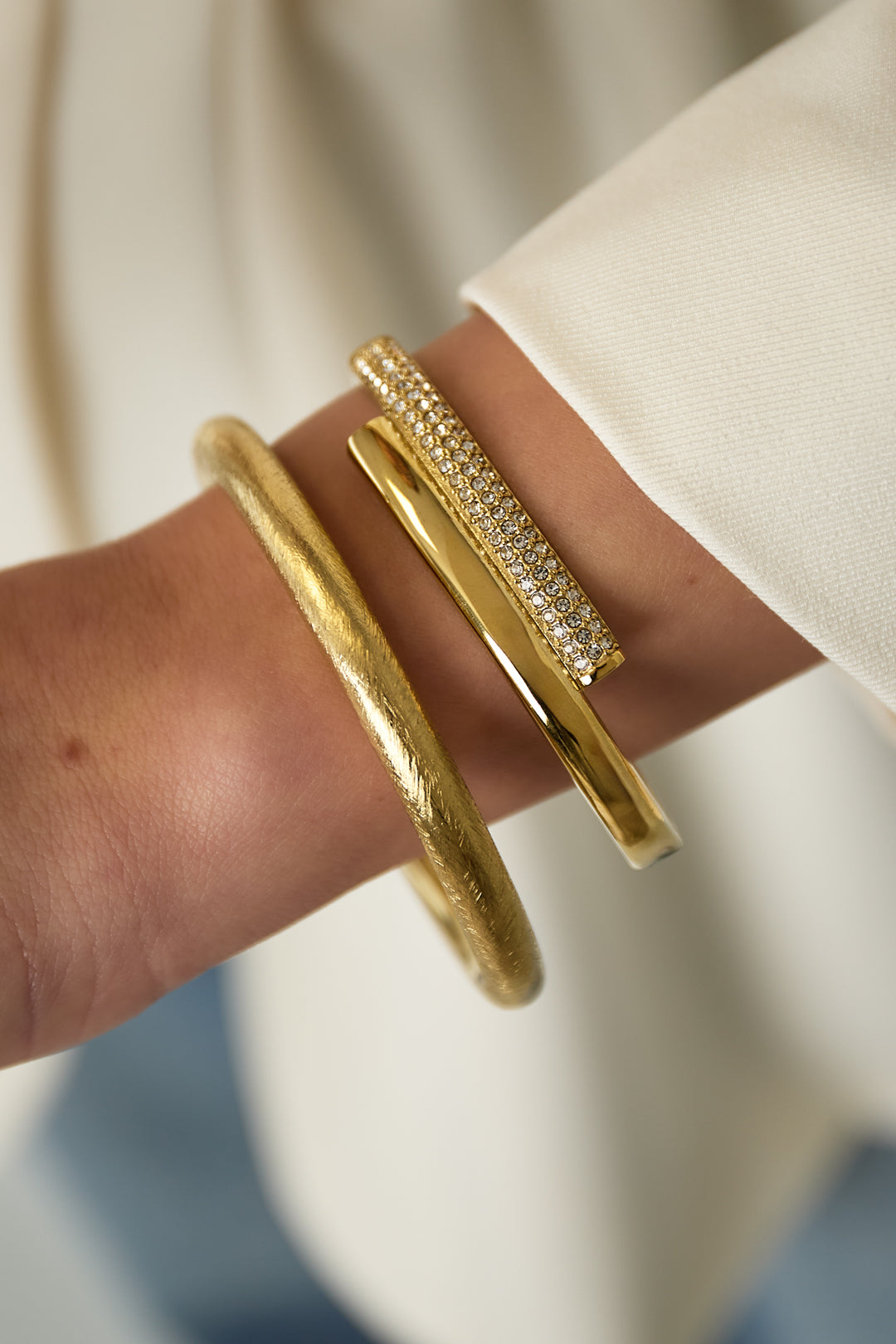 Edelstahl Armreifen Kreis Casual Täglich Einfache Serie frauen schmuck