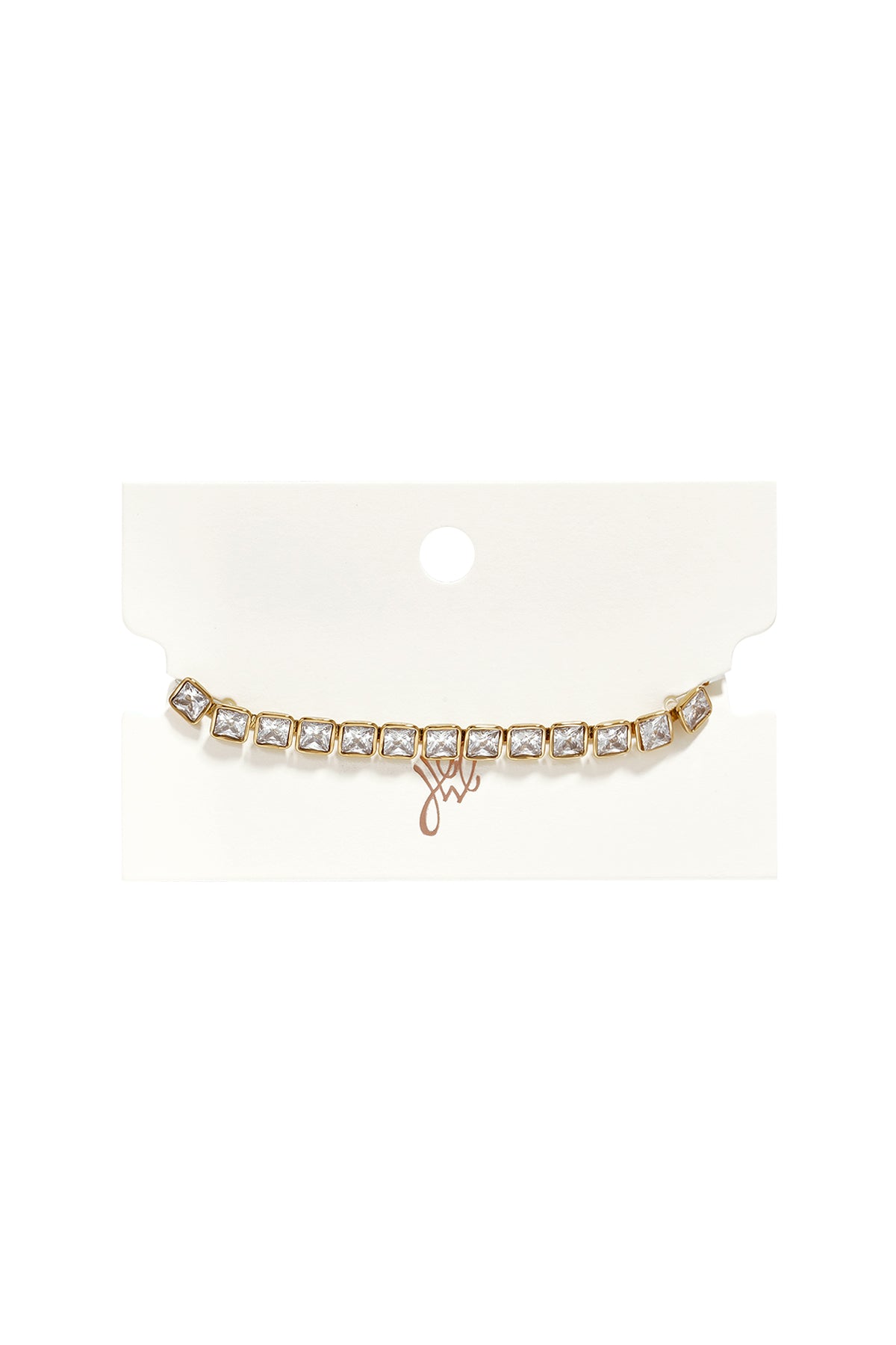 Rechteckige Edelstahl-Perlenarmbänder, schlichte Alltags-Serie, Damenschmuck