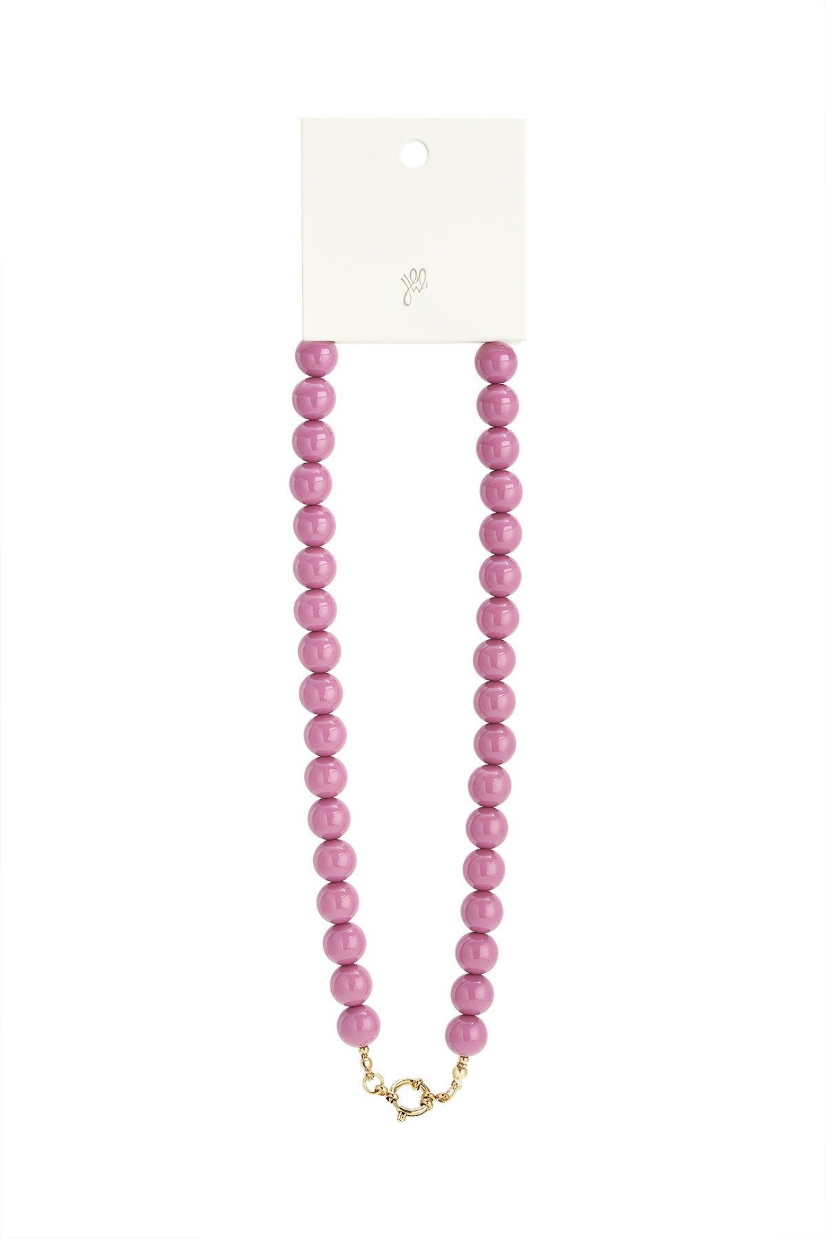 Perlenkette mit Vorderverschluss – 12 mm