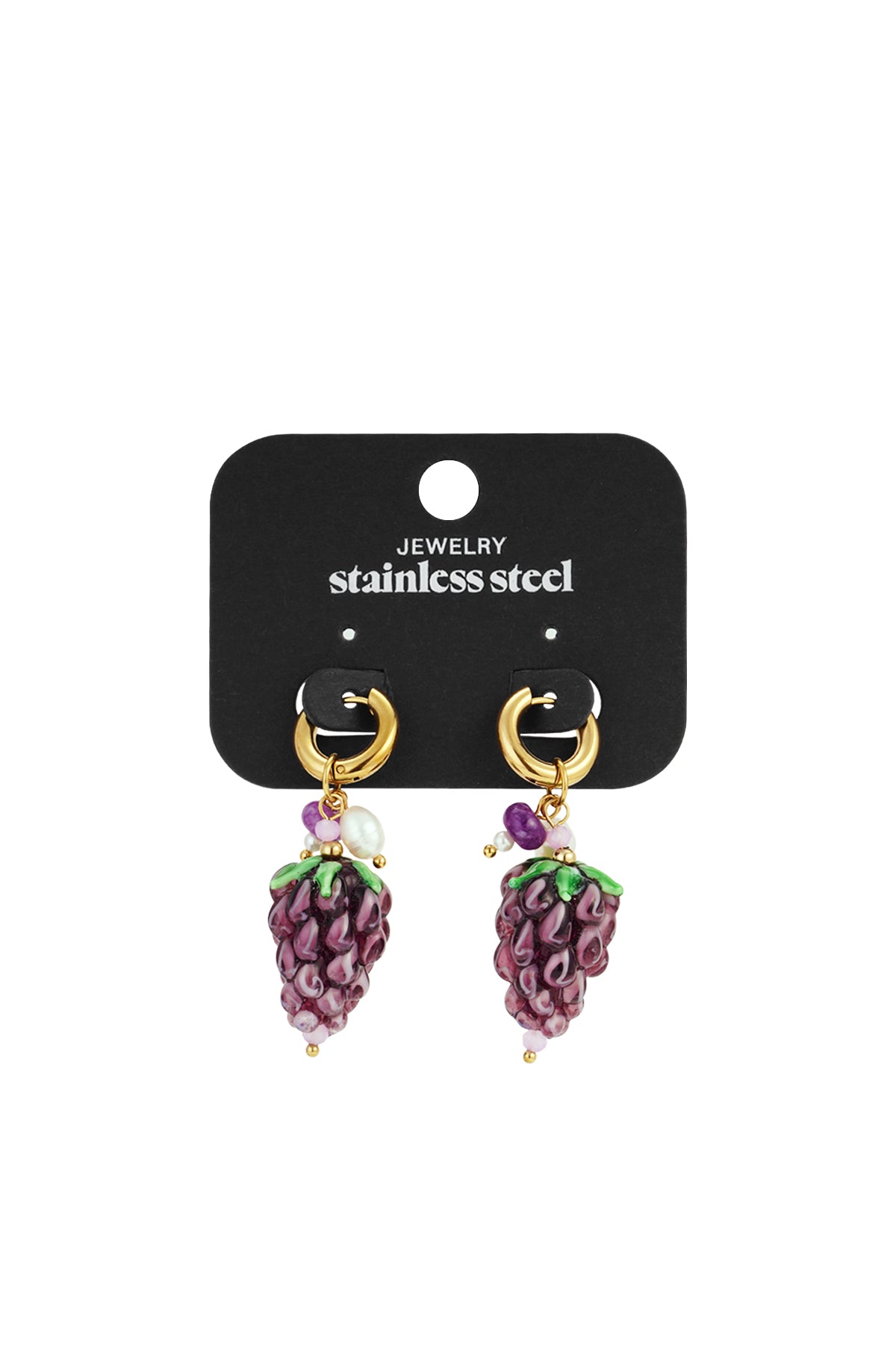 Edelstahl Tropfen Ohrringe obst Casual Täglichen Einfache Serie frauen schmuck