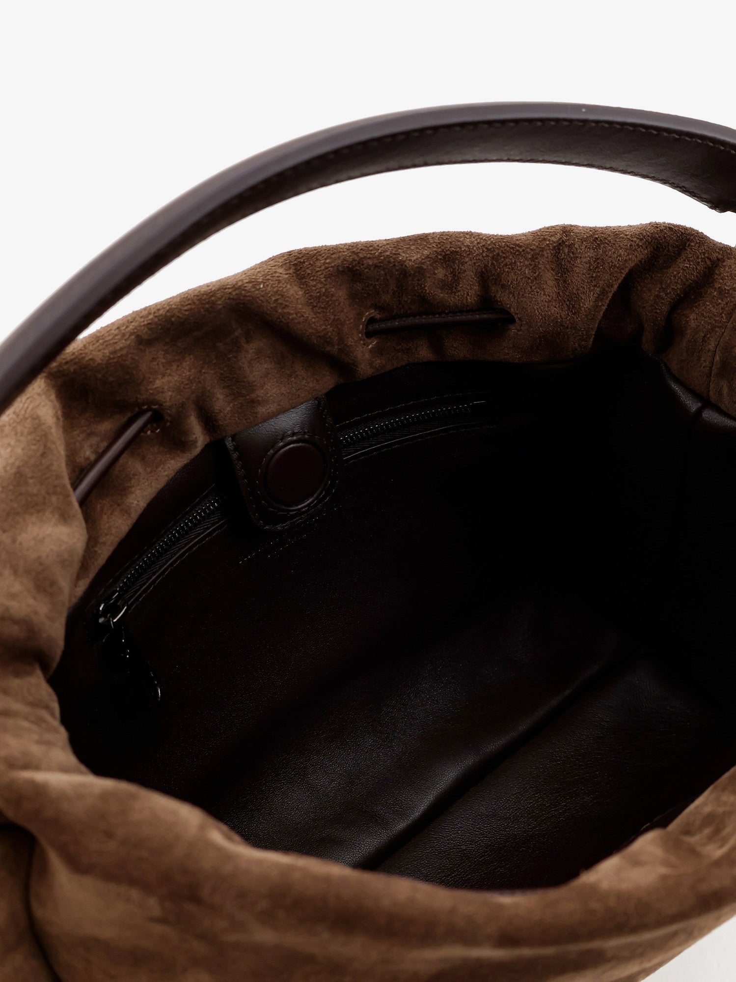 Handtasche 'Bucket Mellow Suede'