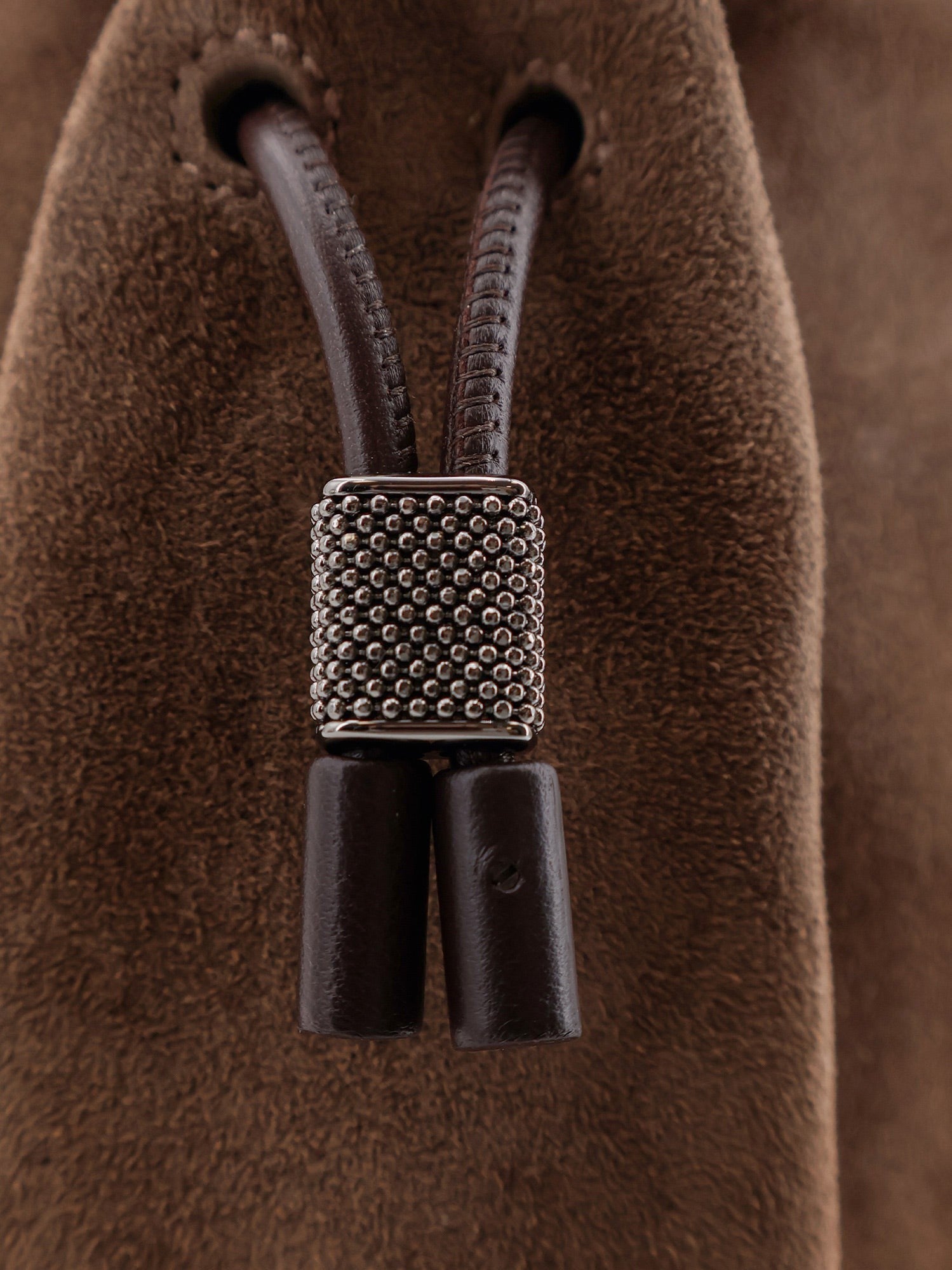 Handtasche 'Bucket Mellow Suede'