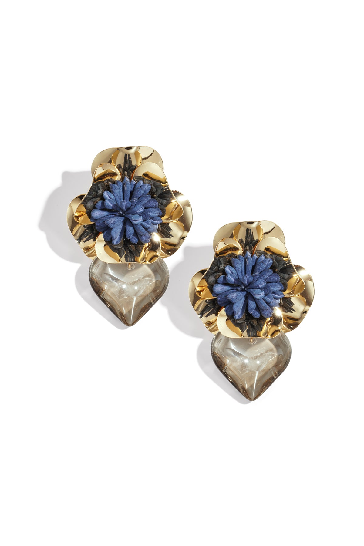 Eisen Tropfen Ohrringe Blume Täglich Ethnische Serie frauen schmuck