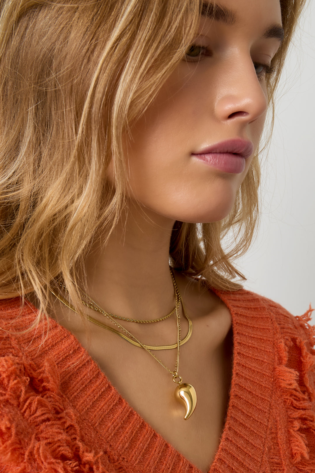Anhänger halsketten Droplet Casual Täglich Einfache Serie frauen schmuck