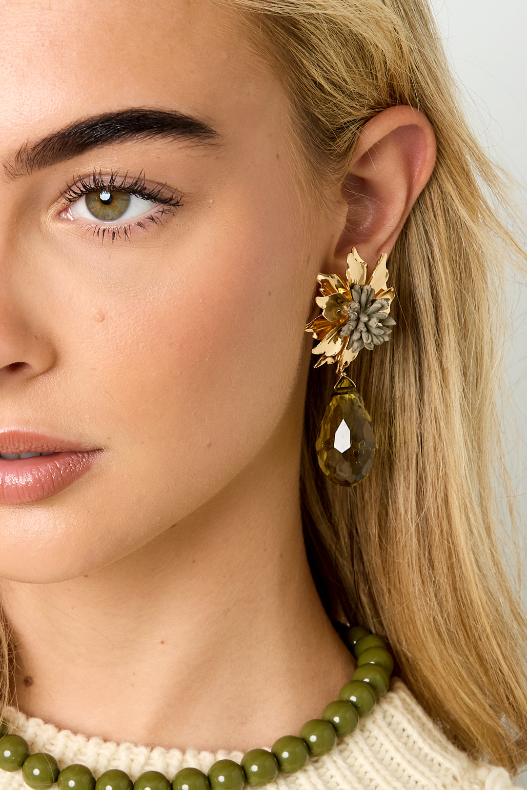 Tropfenohrringe Blume Urlaub Versammlung/Party Luxuriöse Serie Damenschmuck