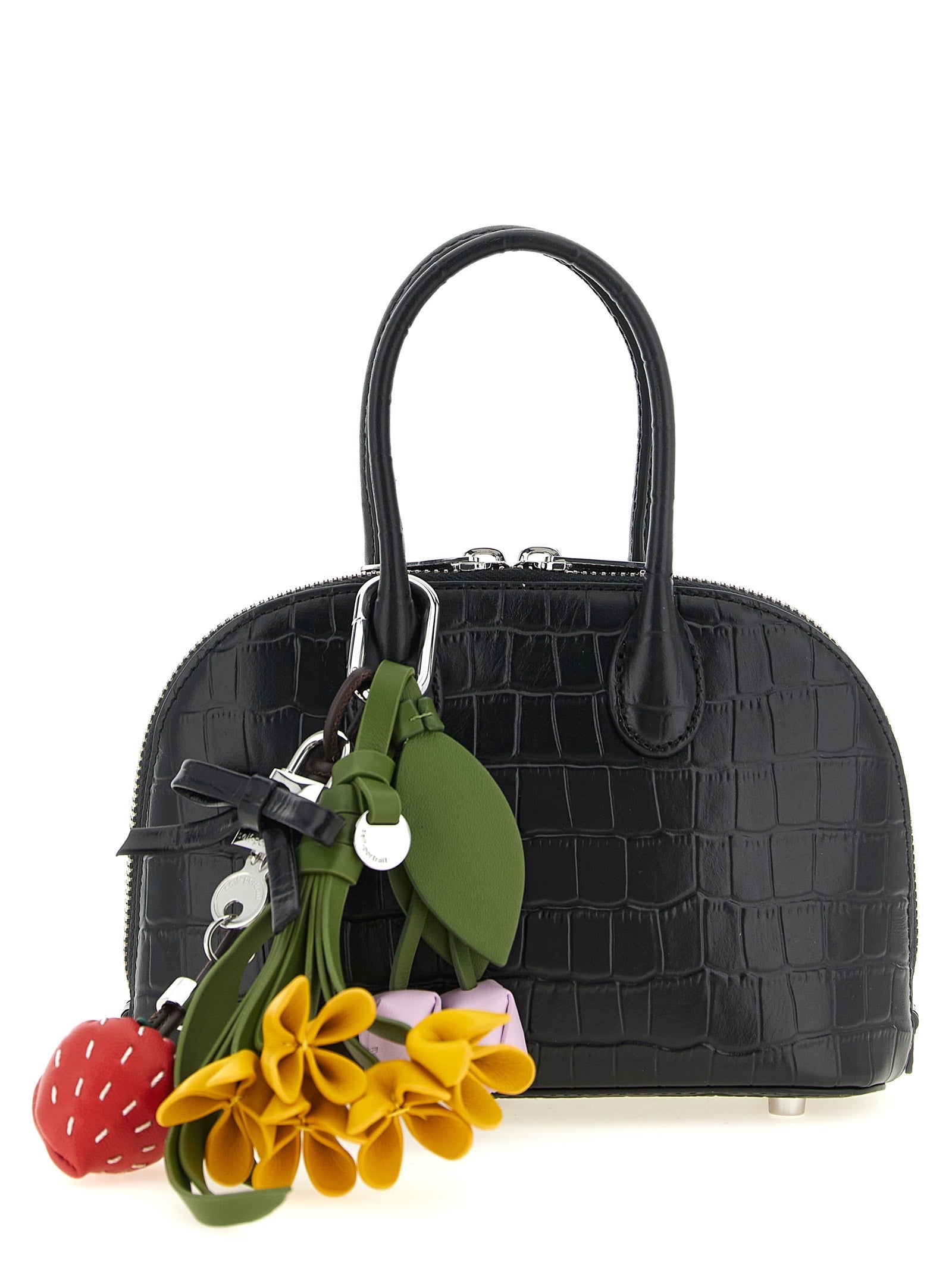 'Croc Leather Mini Toast' Handtasche