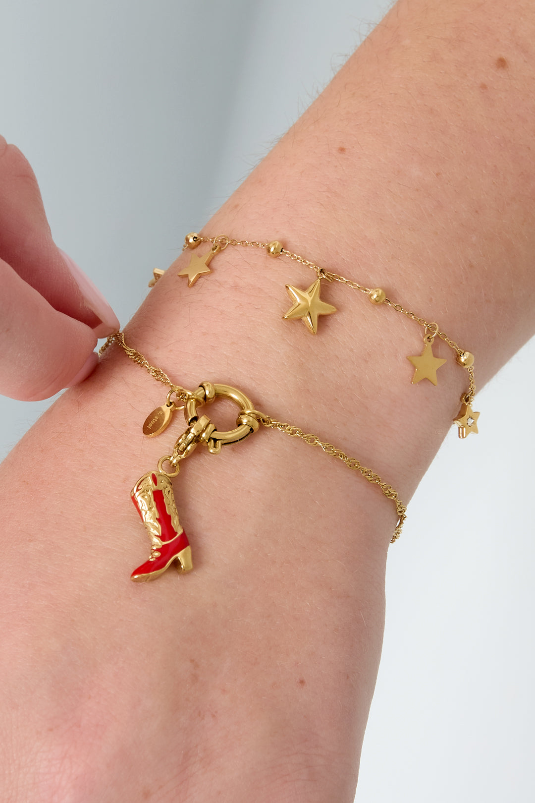 Edelstahl Kette Armbänder Kette DIY Täglich Einfache Serie frauen schmuck