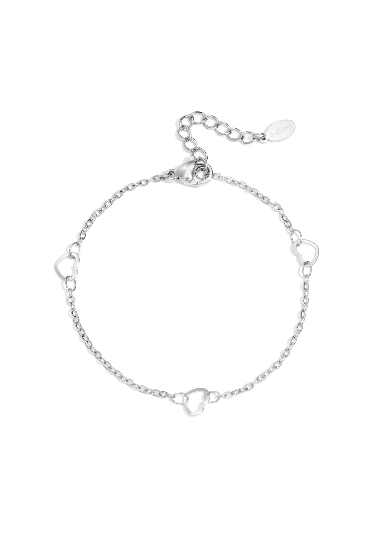 Kettenarmbänder Herz Casual Daily Simple Series Damenschmuck